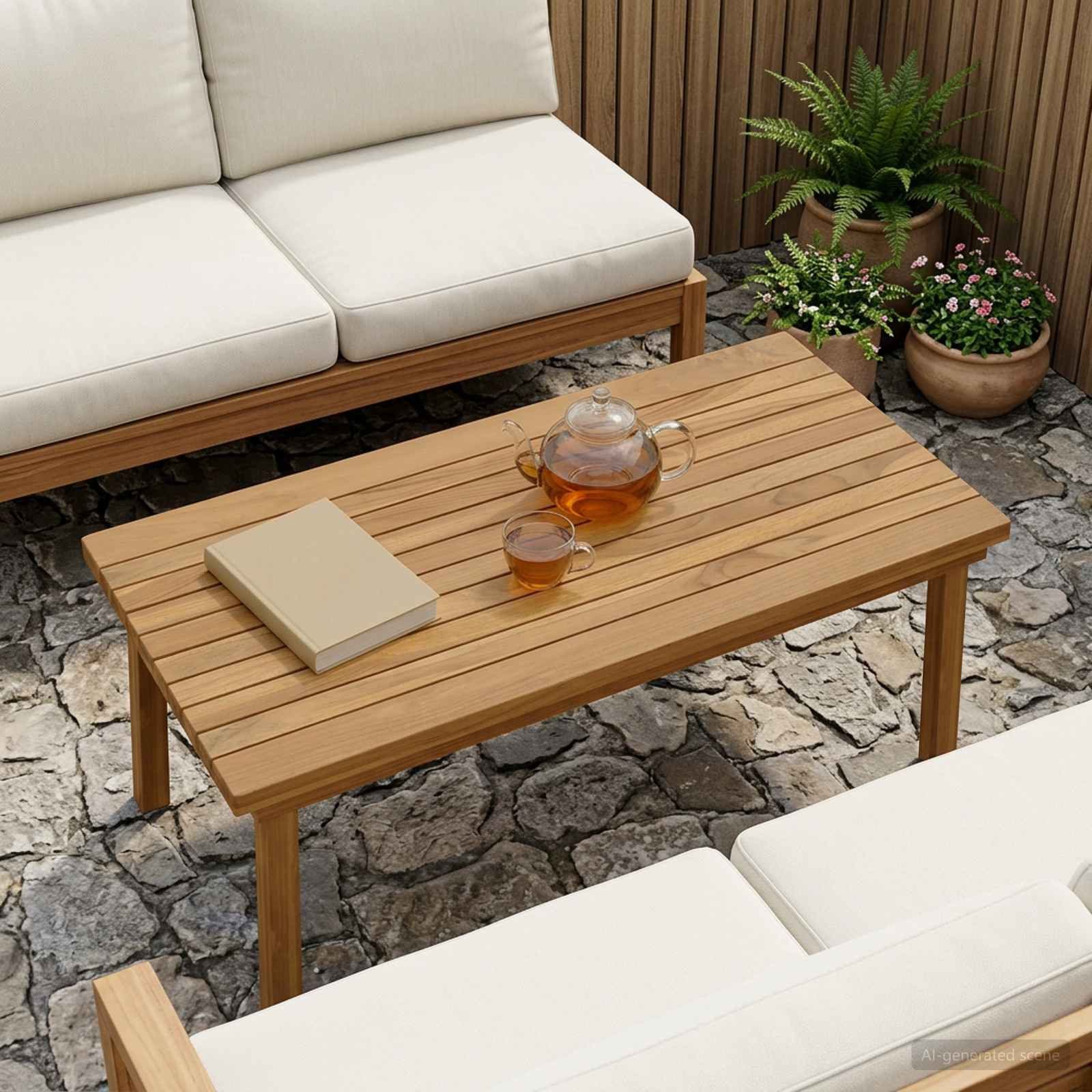 vidaXL Tischplatte Tischplatte 80 x 40 x 3,5 cm Rechtwinklig Massives holz (1 St)