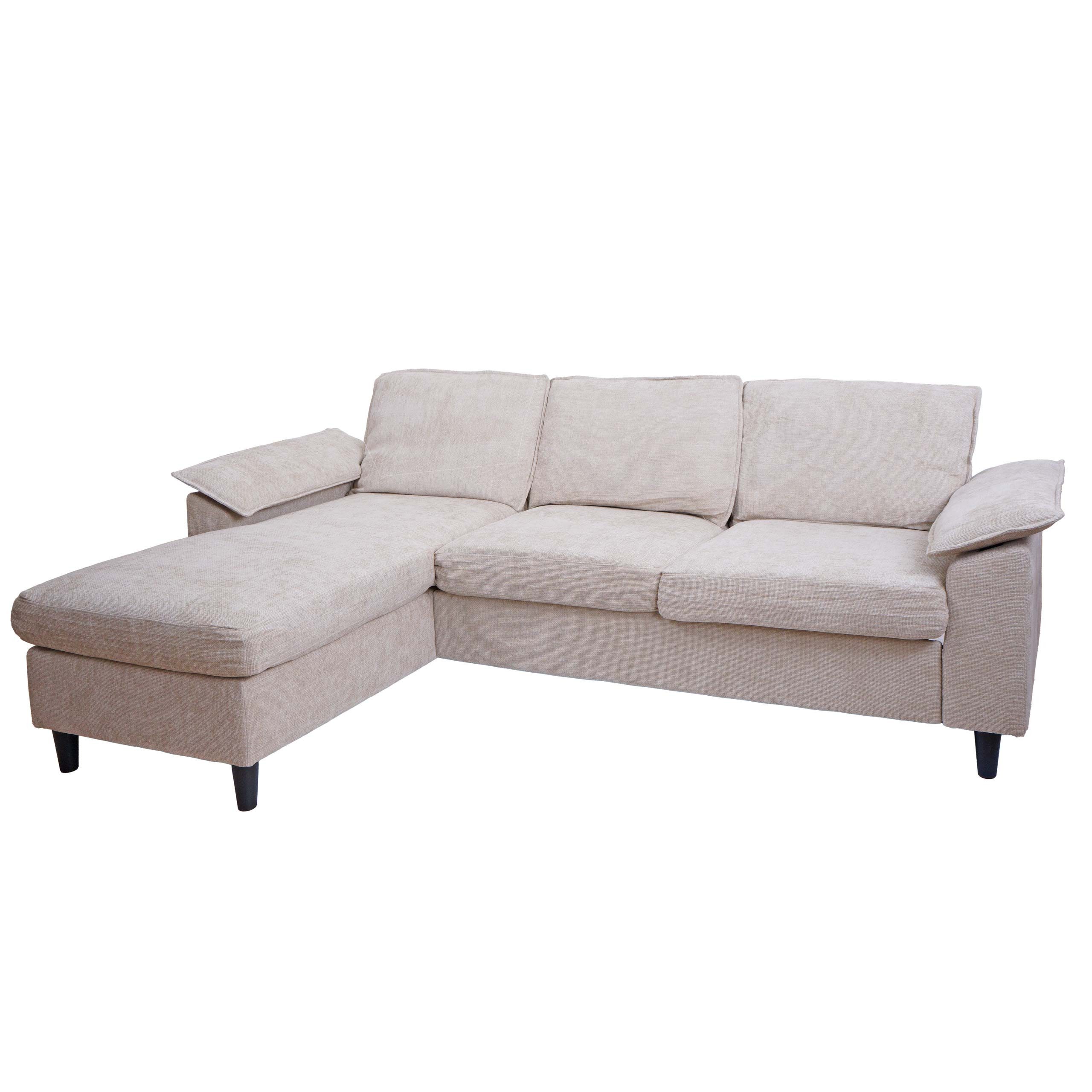 MCW Ecksofa MCW-O71, Liegefläche links/rechts montierbar günstig online kaufen