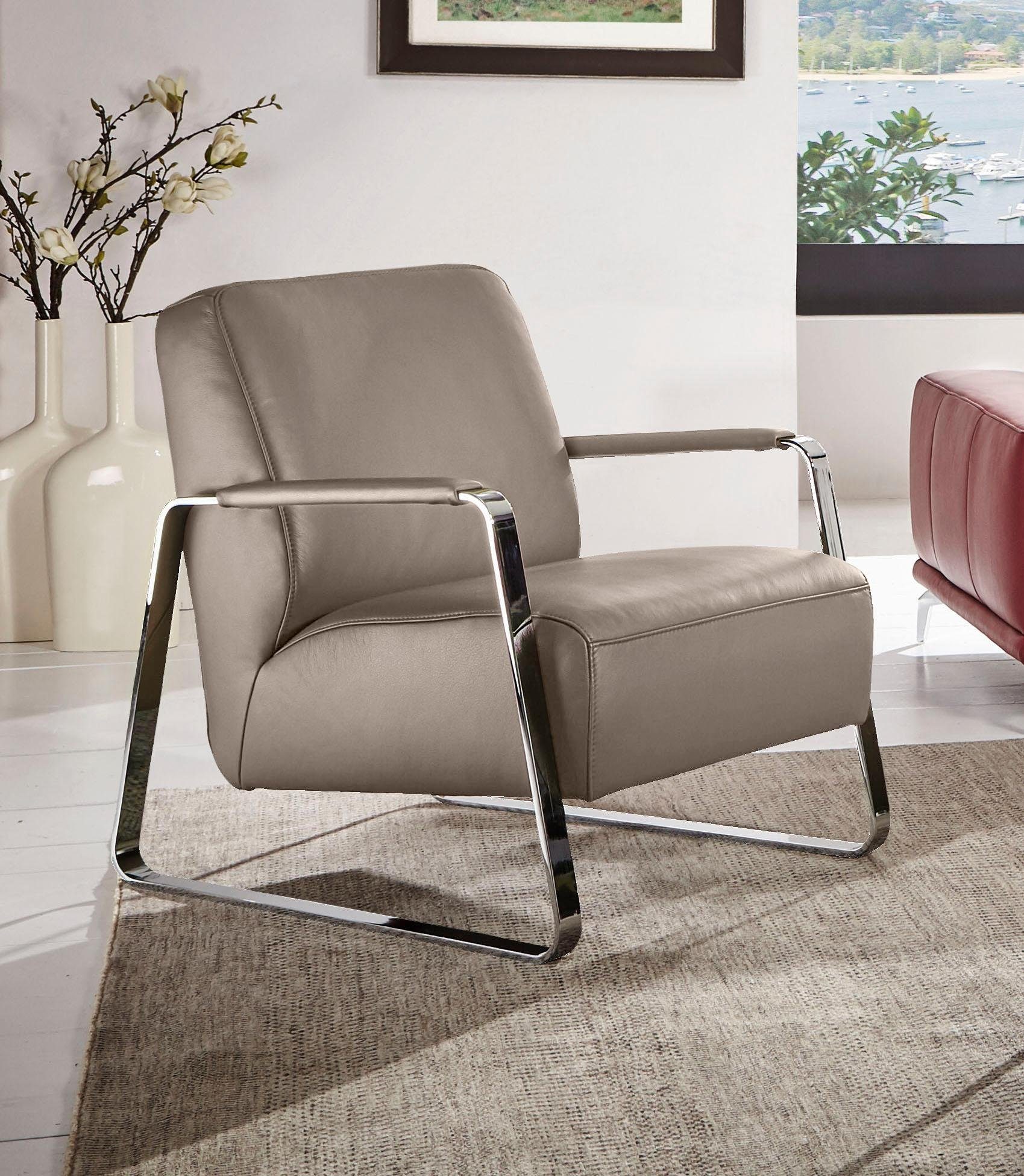 W.SCHILLIG Cocktailsessel quadroo Designsessel, Loungesessel, mit günstig online kaufen