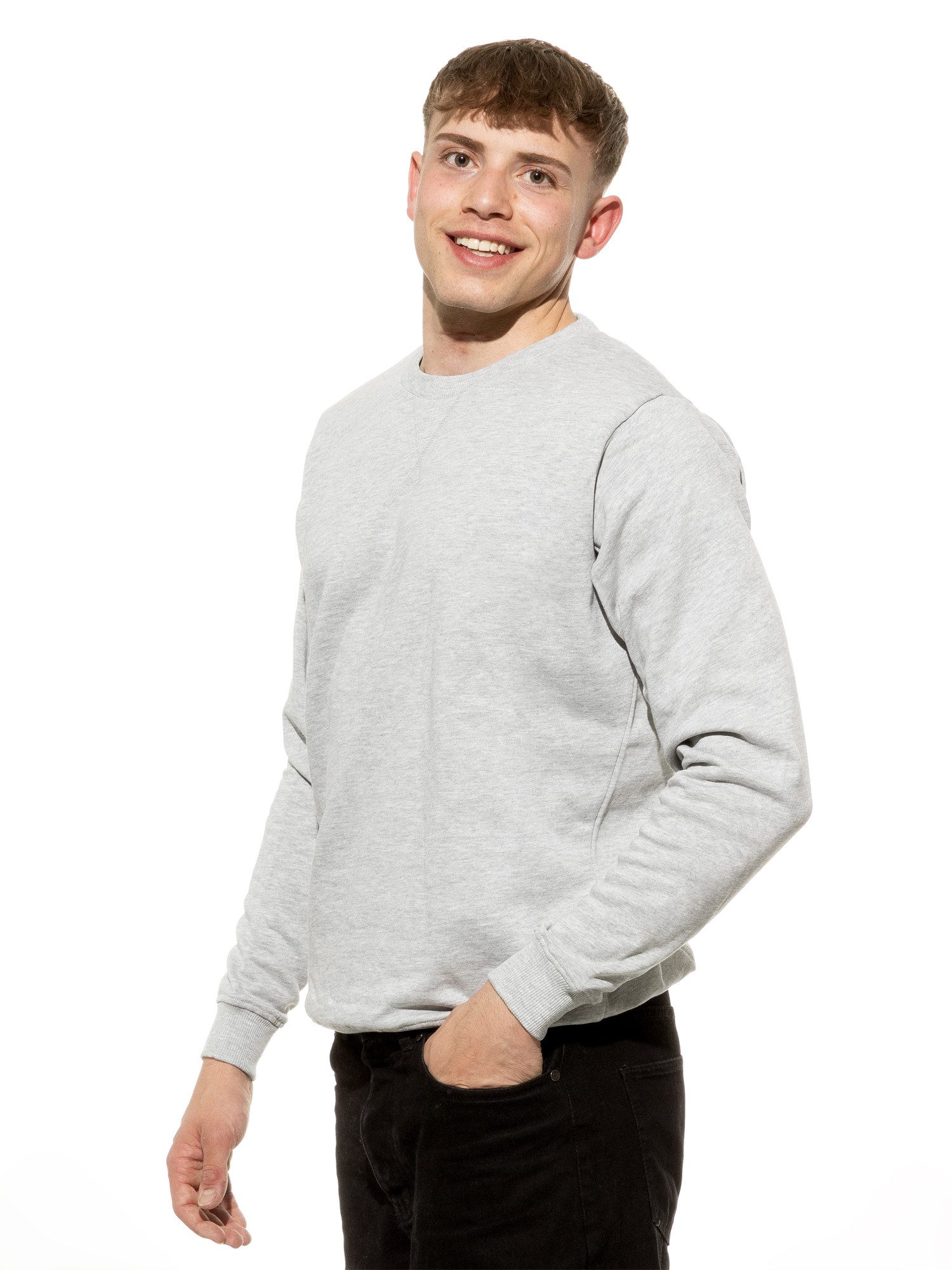 Cotton Prime® Hoodie Sweater Pullover aus Baumwollmischung und weichem Innenfleece