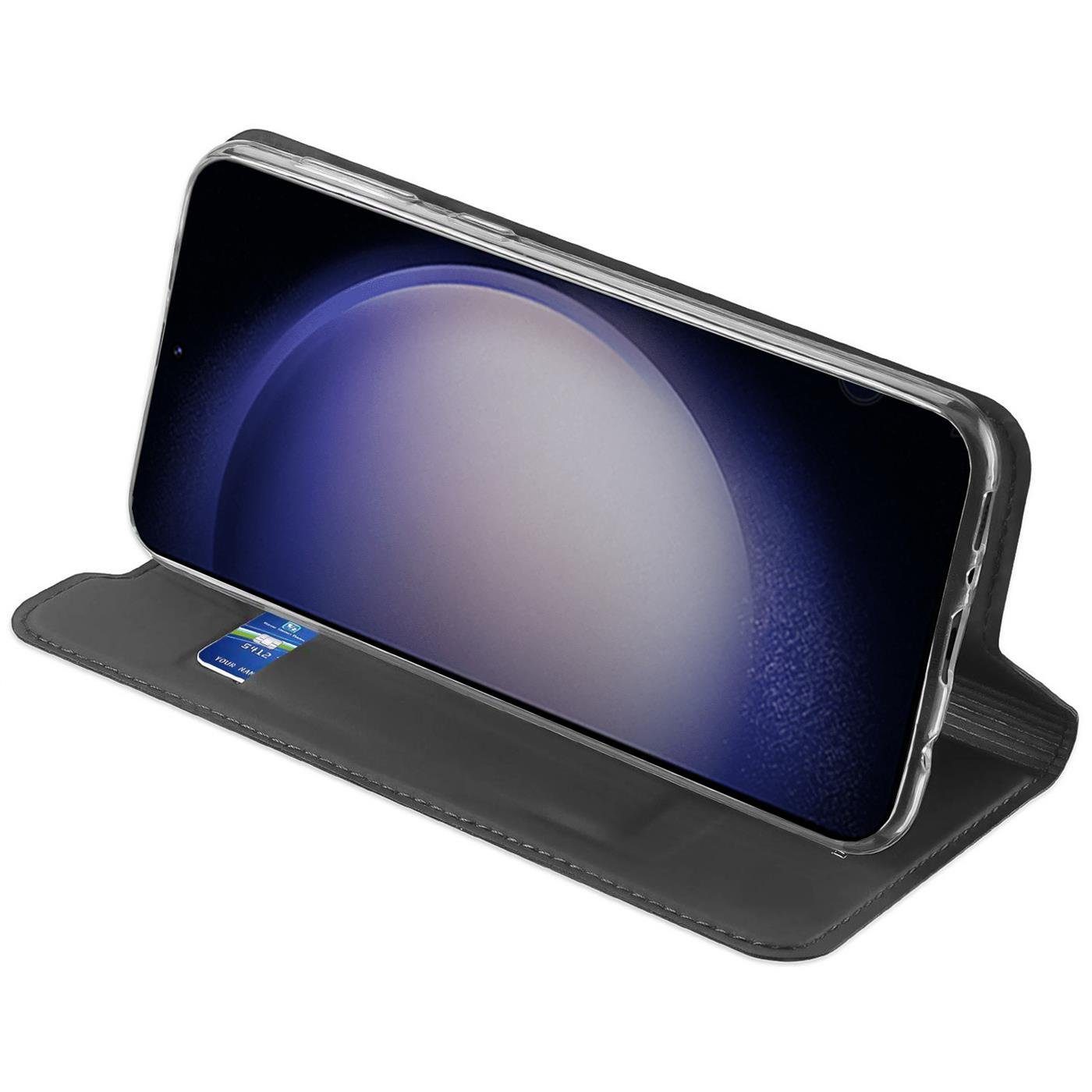 CoolGadget Handyhülle Klapptasche Wallet Kartenfach für Samsung Galaxy S23 6,1 Zoll, Ultra Slim Flip Case Hülle Klapphülle Cover Schutzhülle – Bild 5 von 5