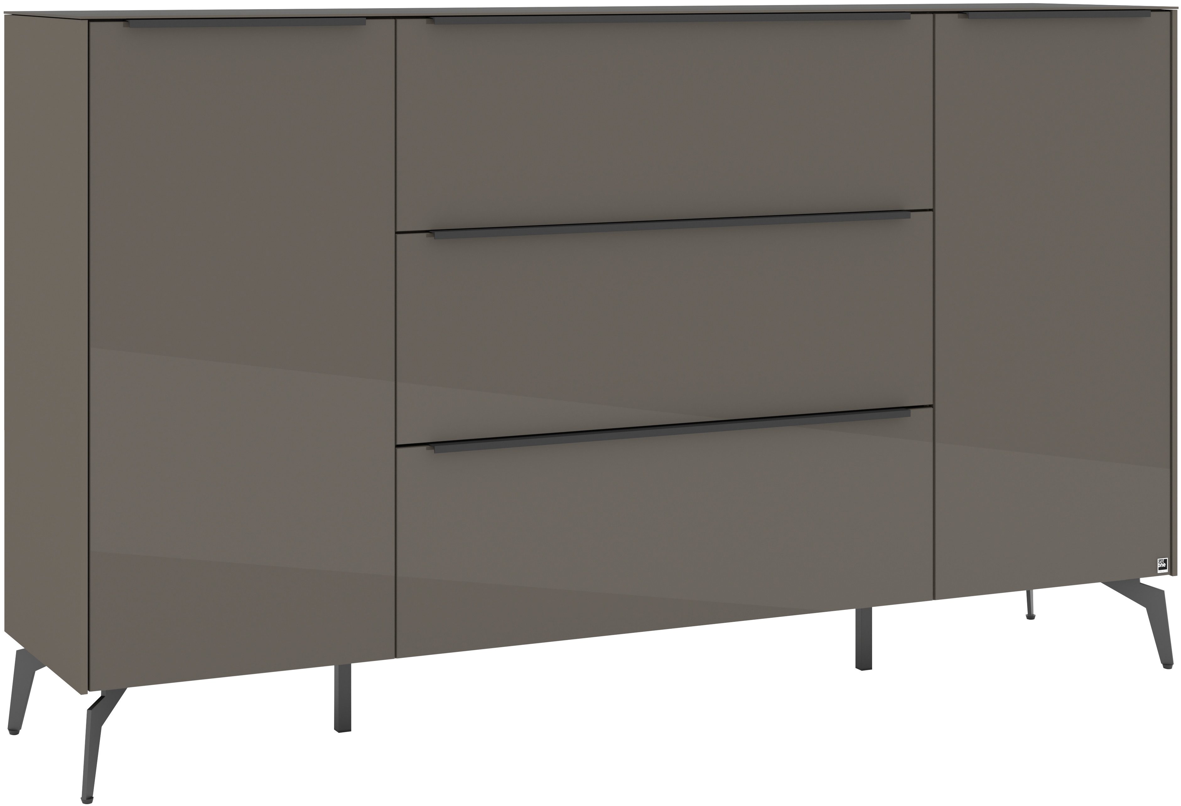 set one by Musterring Sideboard Reno (1 St), Mit Winkelfuß in diversen Farben, 109 cm Höhe & Farbauswahl