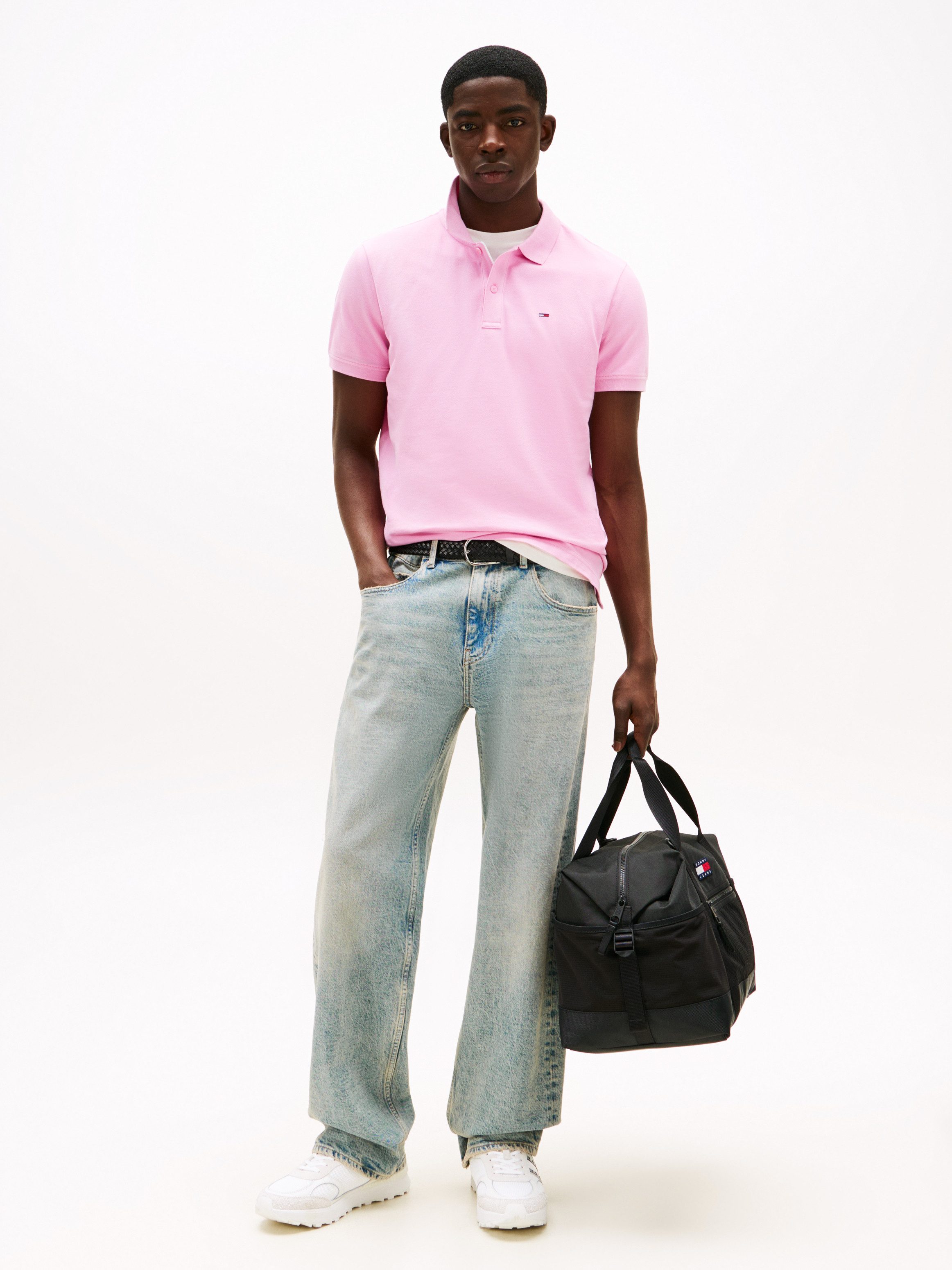 Tommy Jeans Poloshirt TJM SLIM PLACKET POLO EXT günstig online kaufen