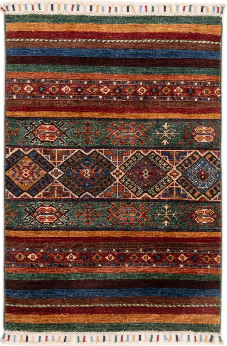 Orientteppich Arijana Shaal 82x118 Handgeknüpfter Orientteppich, Nain Trading, rechteckig, Höhe: 5 mm