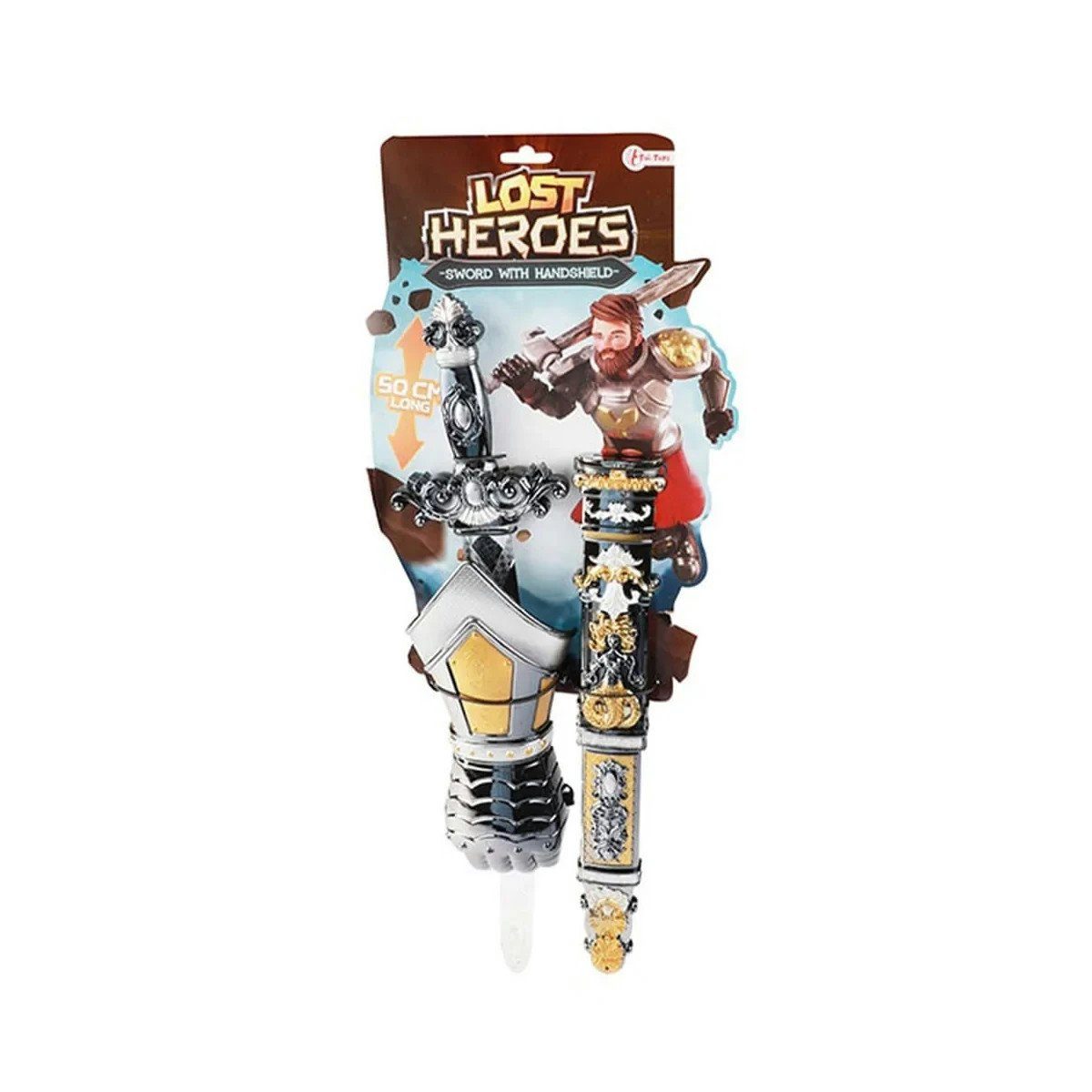 Toi-Toys Kostüm LOST HEROES Verkleidungsset - Ritter- Schwert + Handschuh