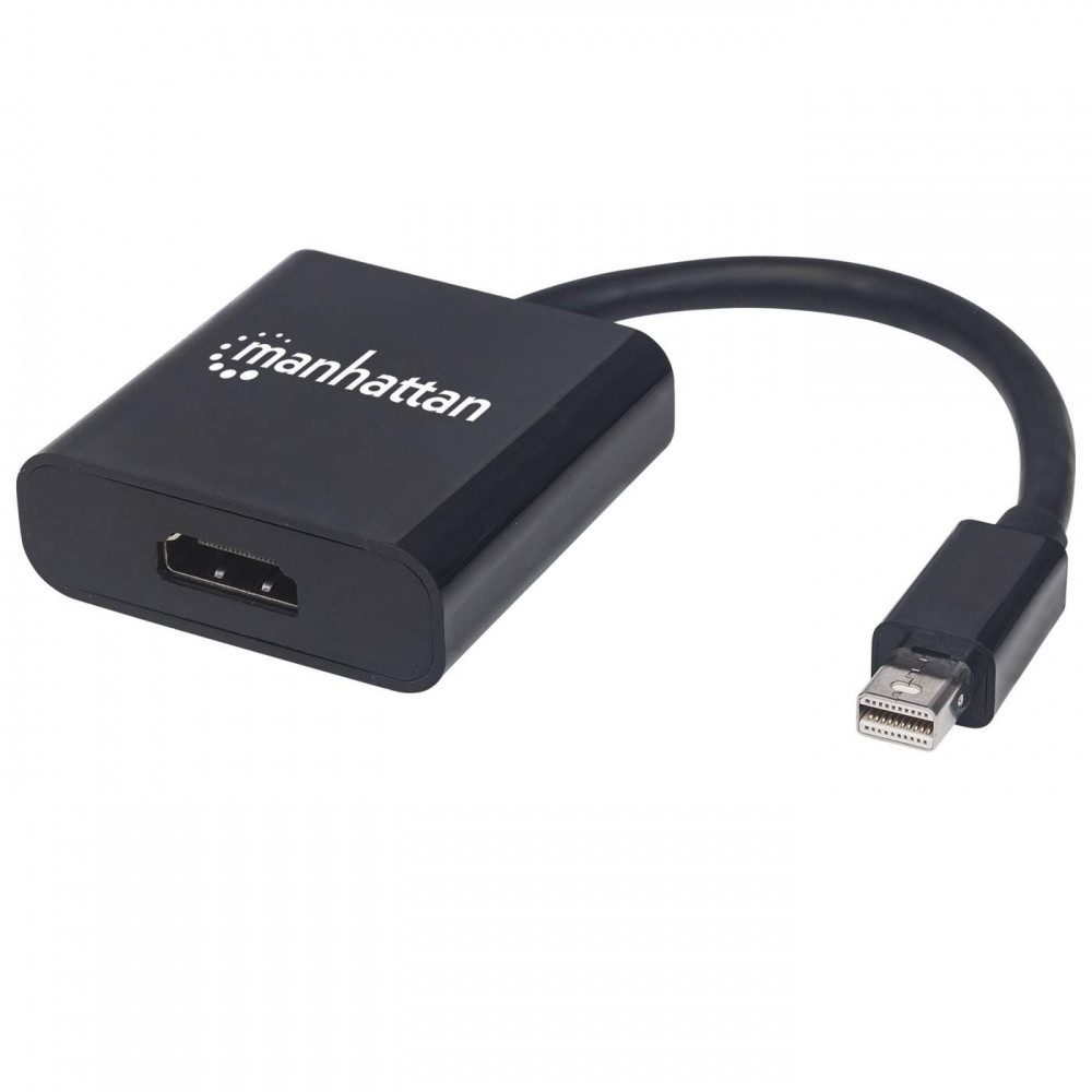 Manhattan Mini-DP > HDMI-Adapter 4K - Adapter Elektro-Kabel