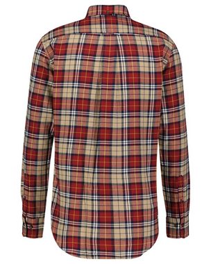 Gant Langarmhemd Herren Hemd FLANNEL CHECK Langarm Regular Fit (1-tlg)