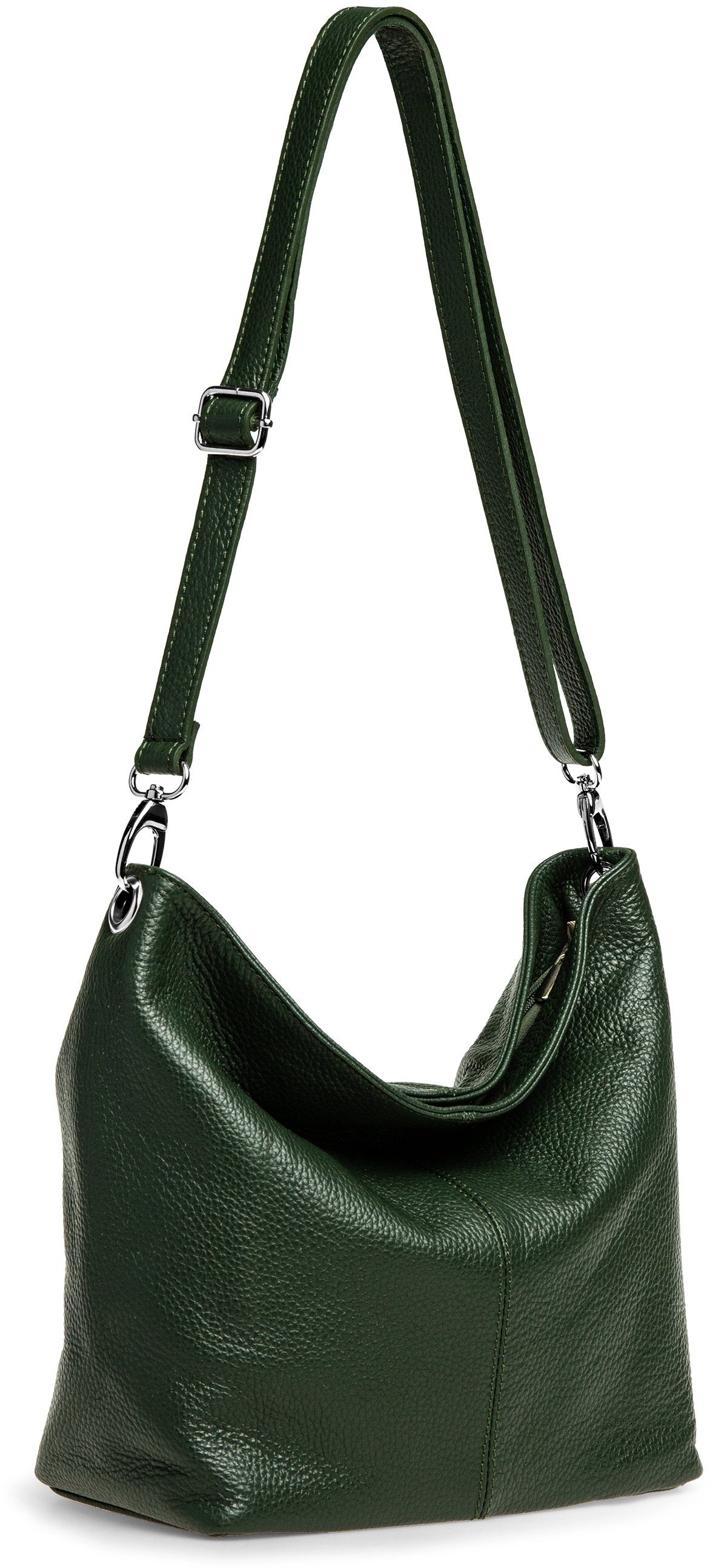 Caspar Schultertasche Klassische Damen Leder Handtasche günstig online kaufen