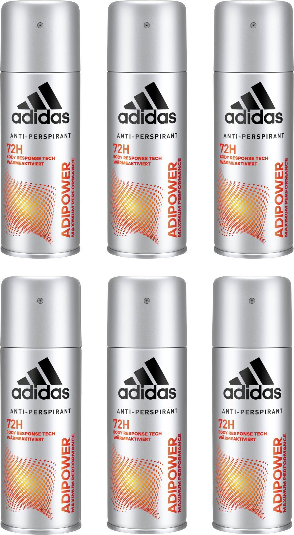adidas Performance Deo-Spray adipower, Anti-Transpirant Spray für Männer