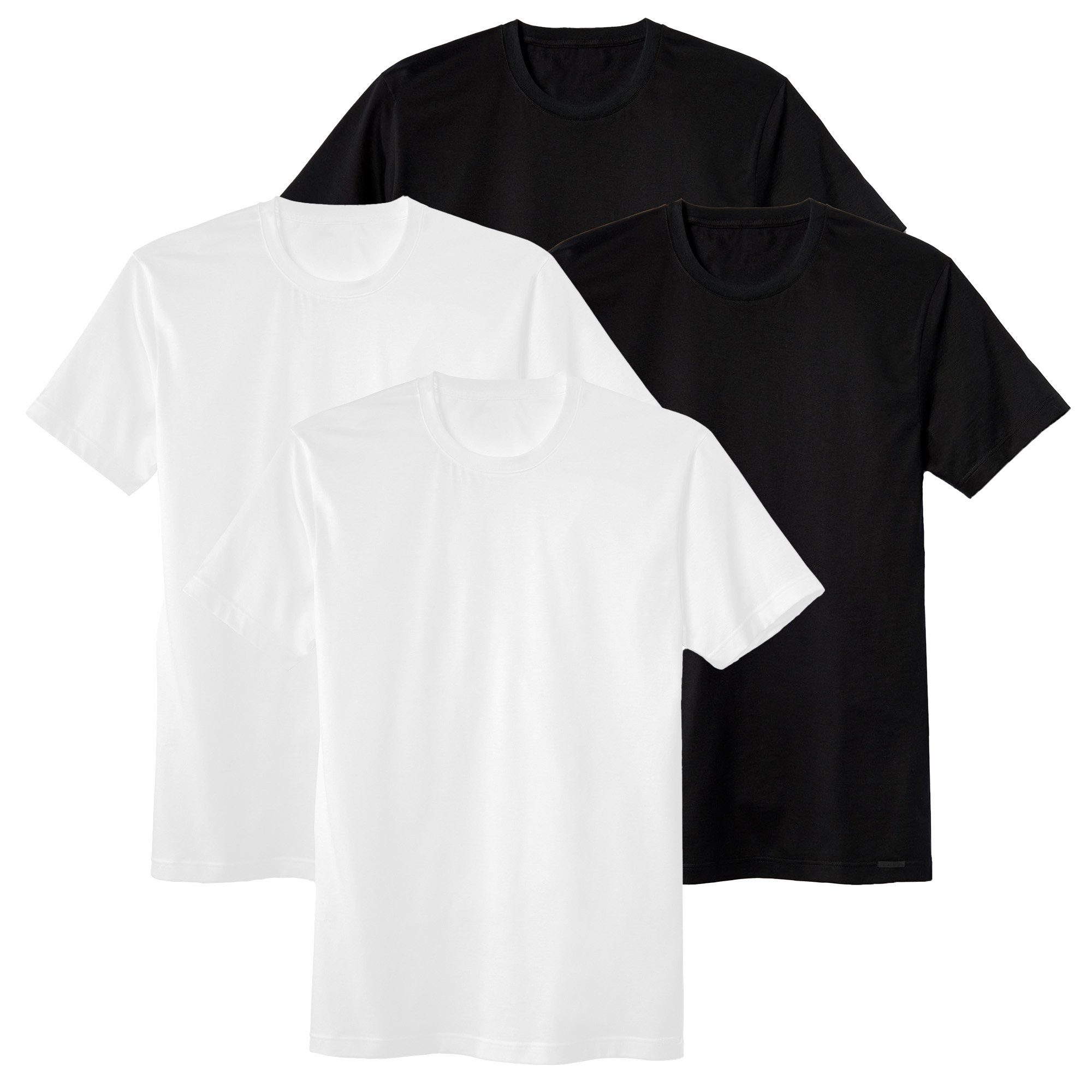 T-Shirt Herren T-Shirt 4er Pack Baumwolle