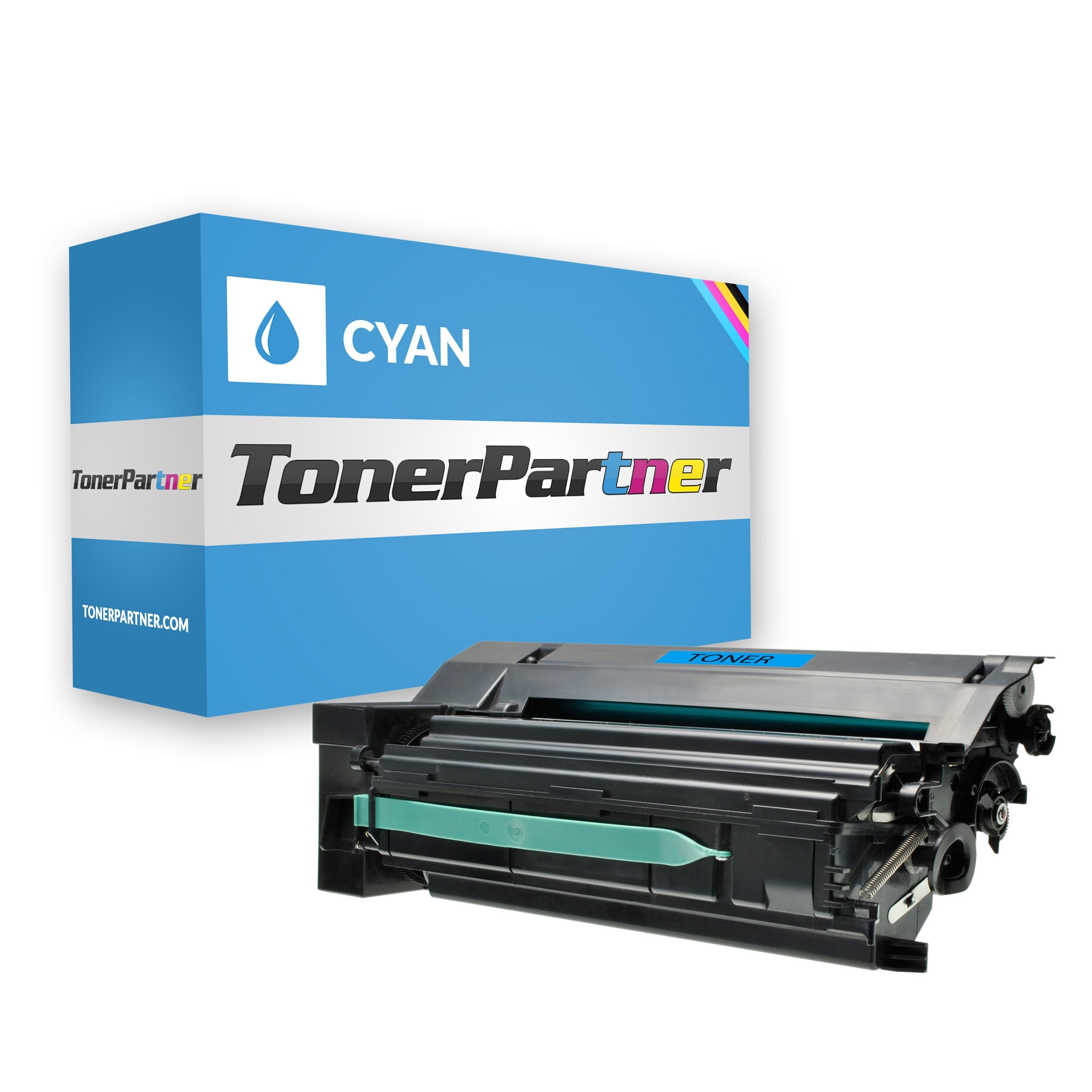 Inkadoo Inkadoo 15G042C Tonerkartusche Lexmark Cyan Tonerkartusche