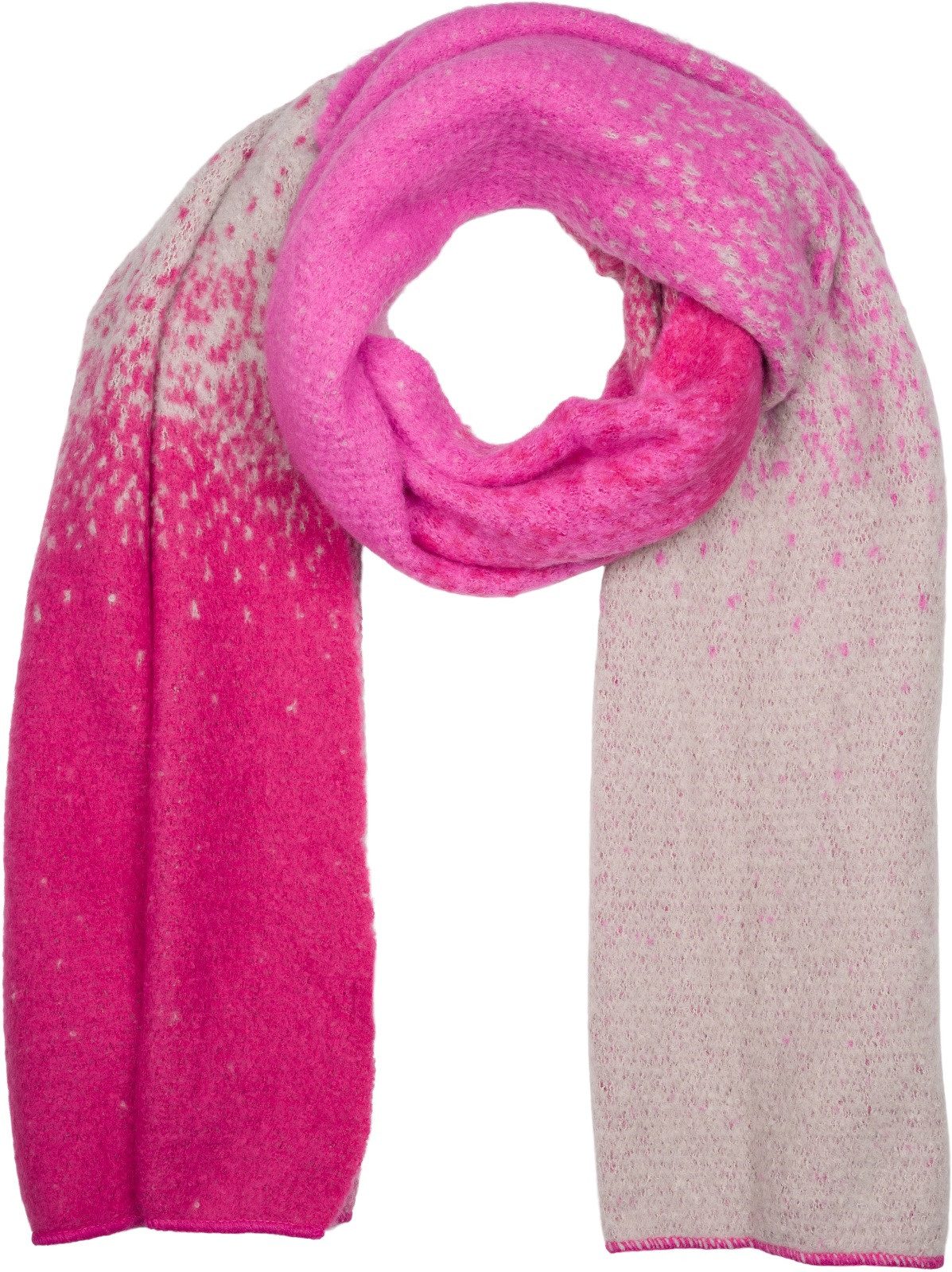 styleBREAKER XXL-Schal Web-Schal mit Pixel-Farbverlauf, (1-St) günstig online kaufen