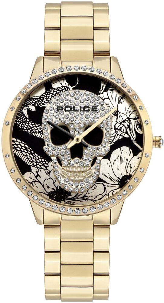 Mechanische Uhr Police HORTA PL16067MSG.02M Damenarmbanduhr