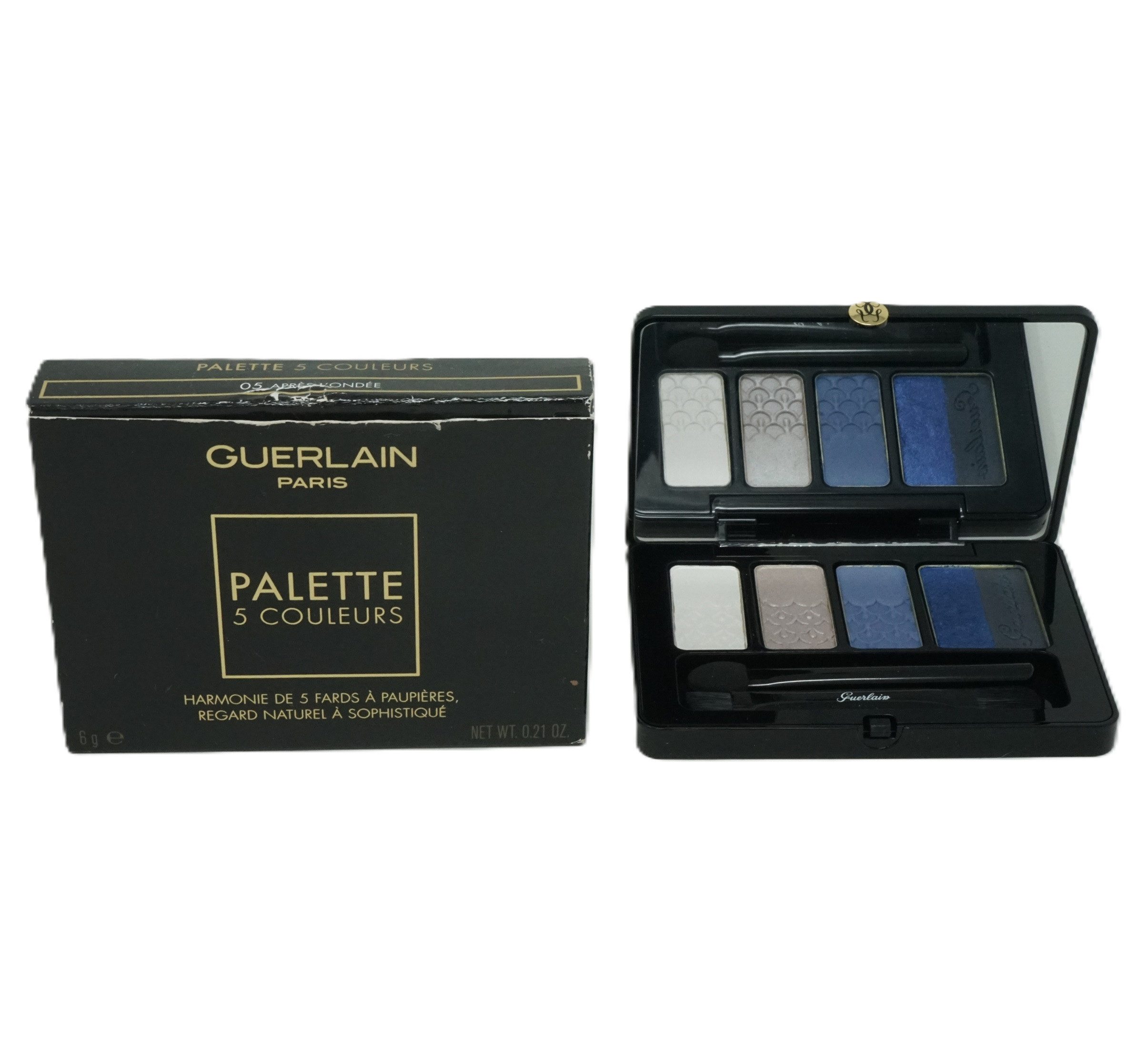 GUERLAIN Lidschatten Guerlain Palette 5 Couleurs Lidschattenpalette 6g 05 Apres L'Ondee