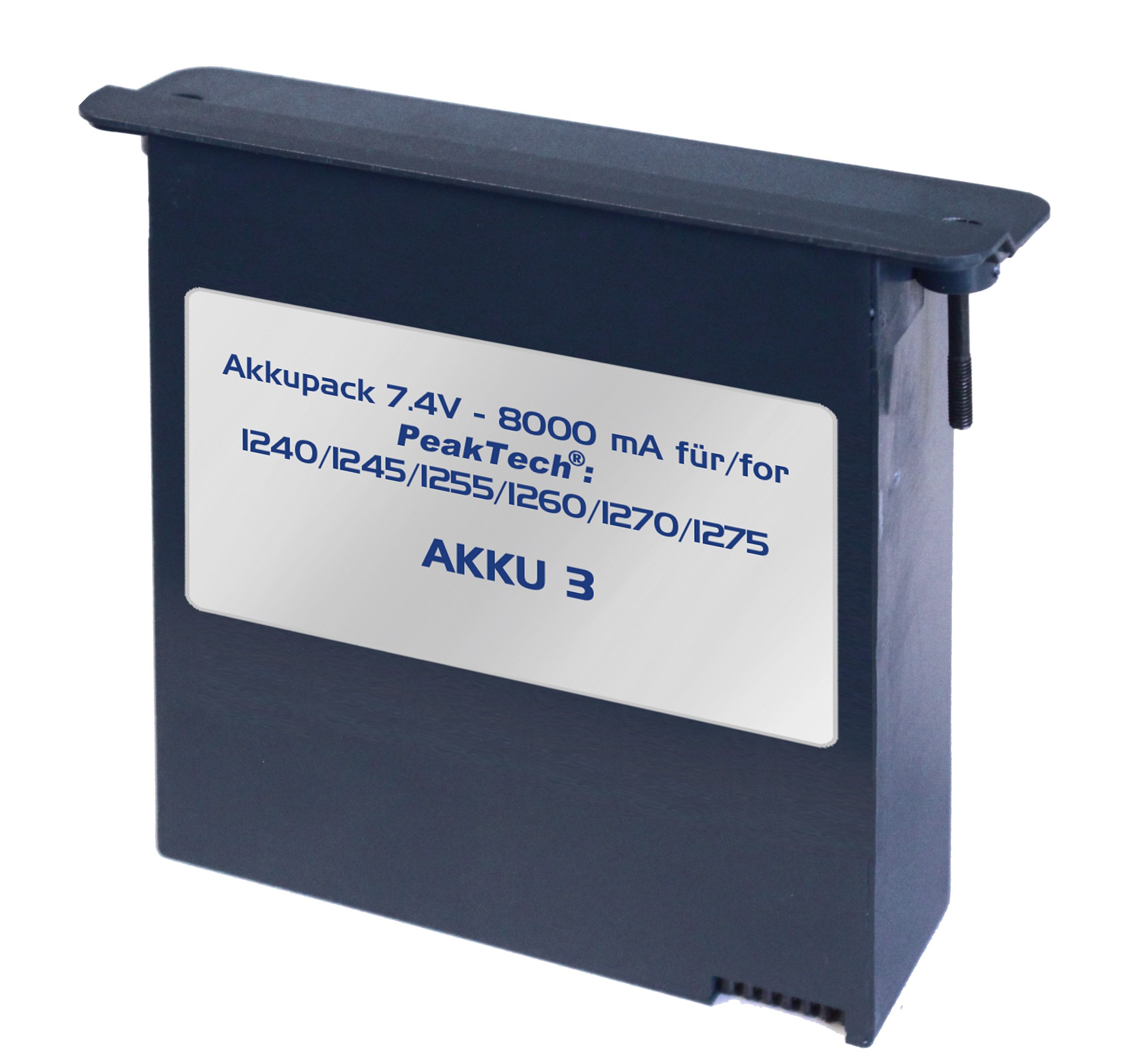 PeakTech Akkupack 7,4 V - 8000 mAh Akku-Set