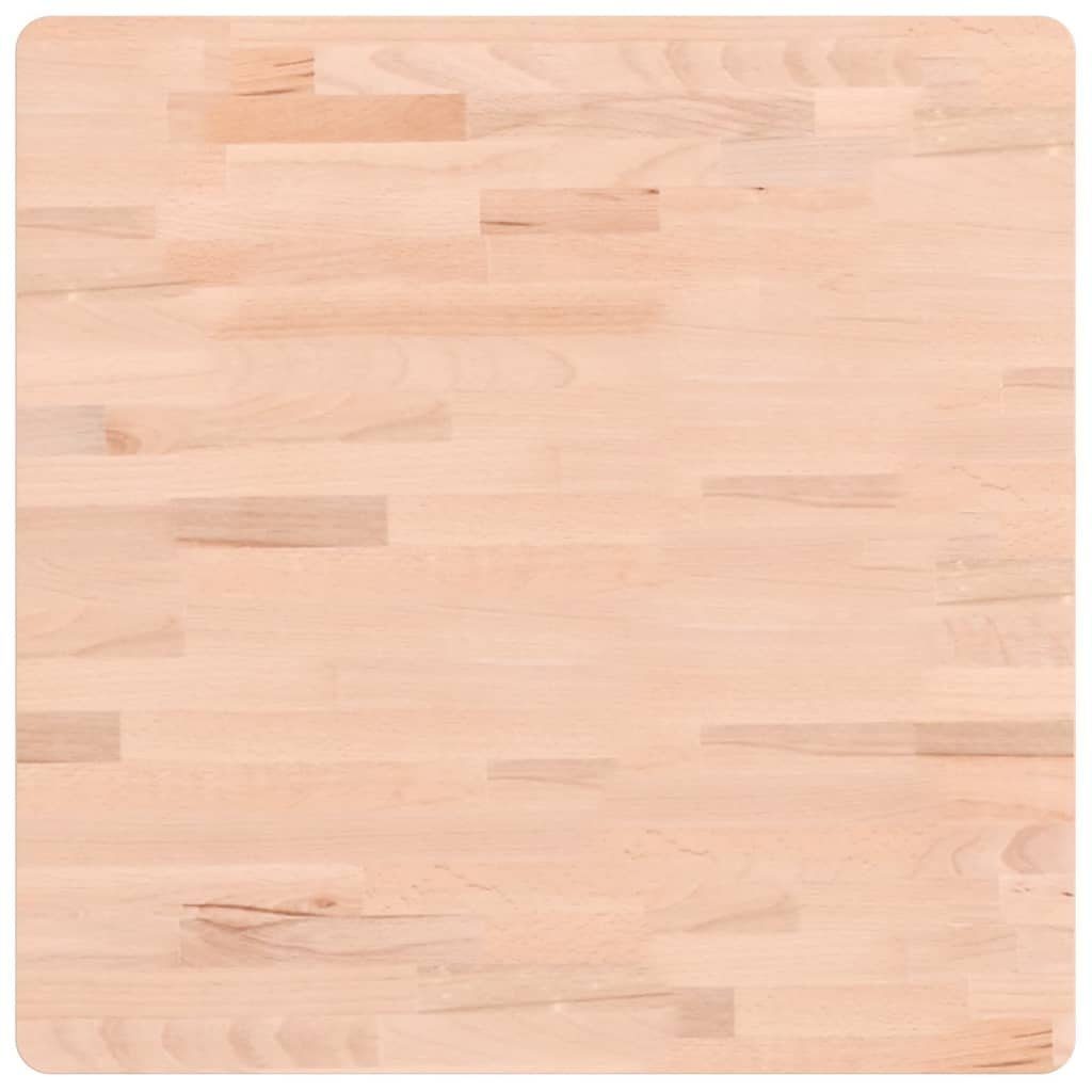 furnicato Tischplatte 60x60x1,5 cm Quadratisch Massivholz Buche (1 St)