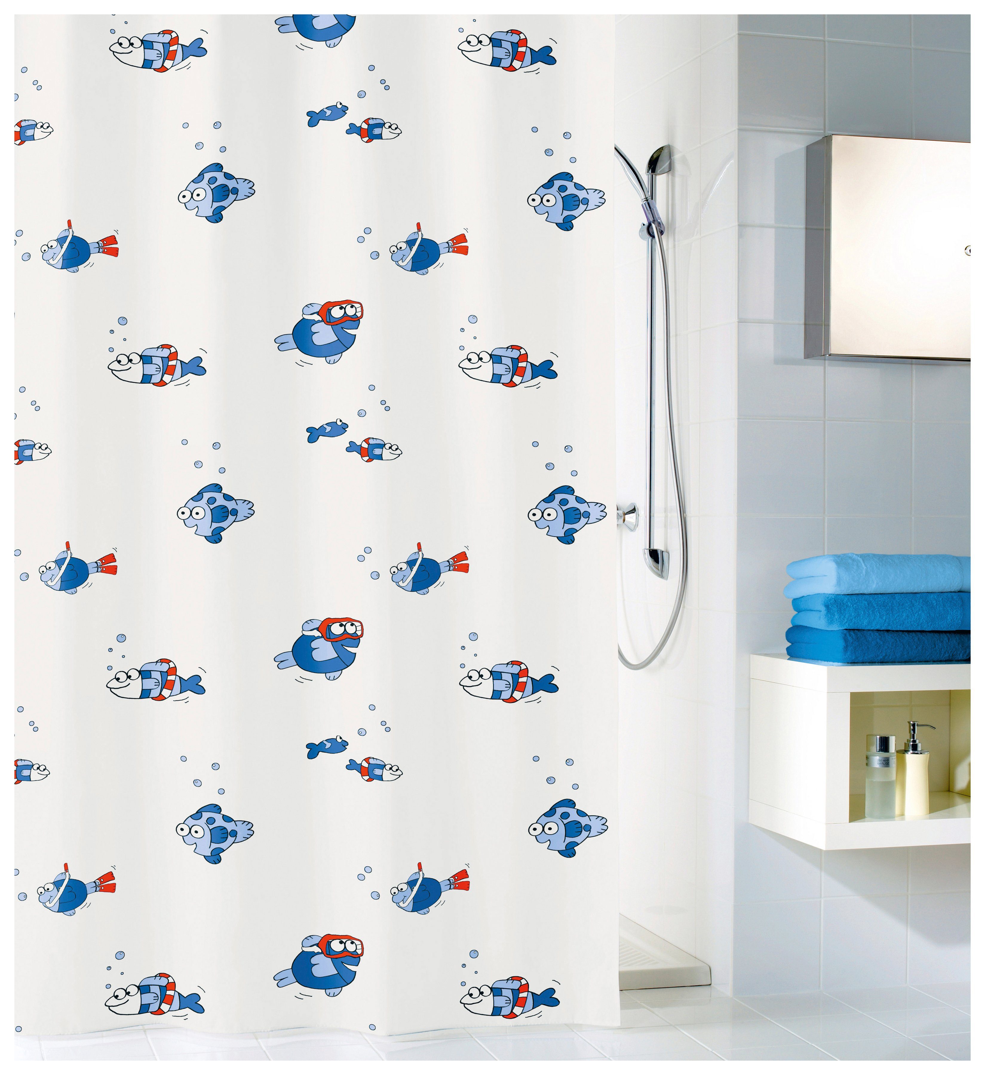 Kleine Wolke Duschvorhang Freddy Breite 180 cm, Höhe 200 cm