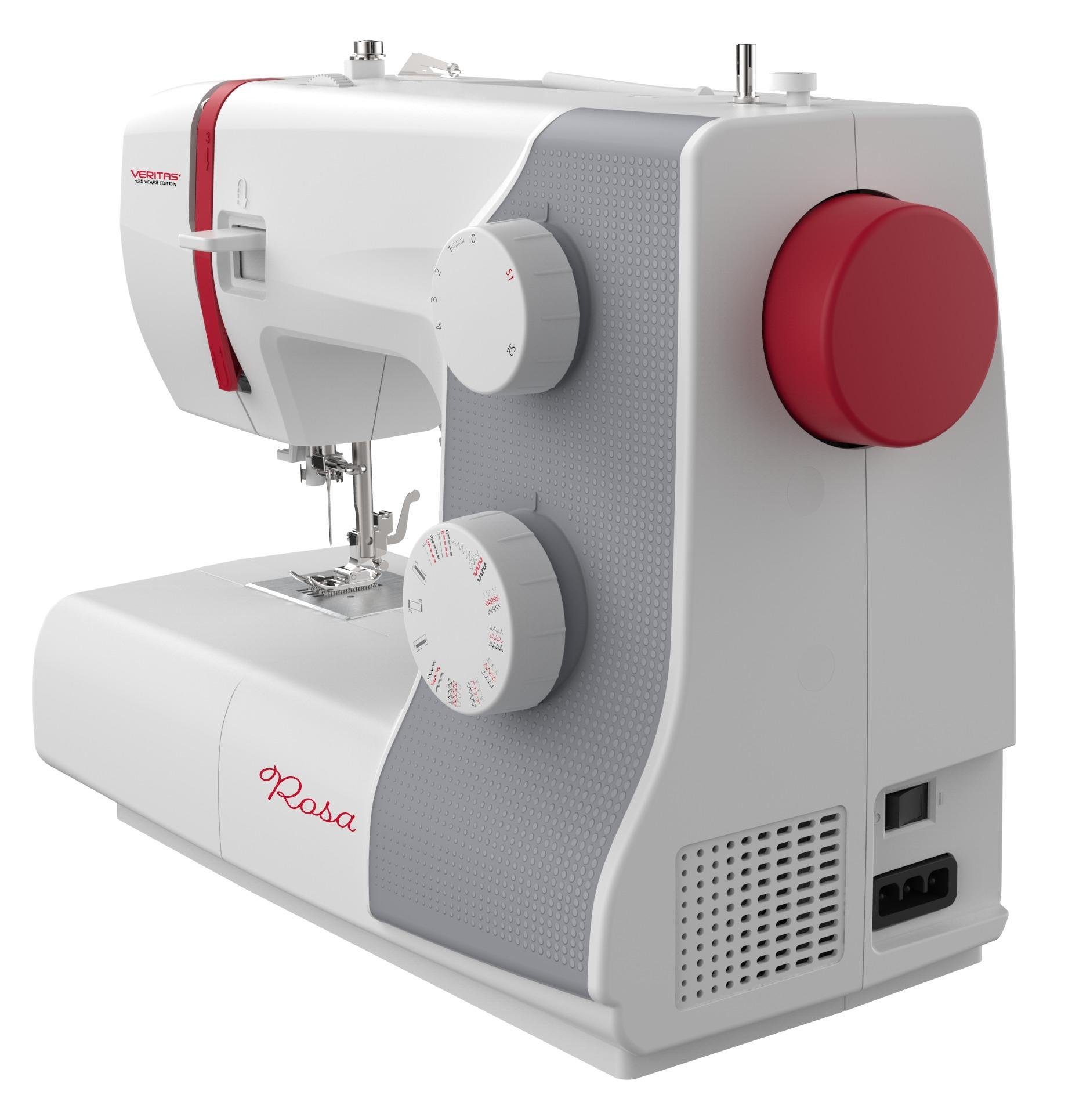 Veritas Nähmaschine Nähmaschine ROSA, mechanisch, 23 Programme, mit Zubehörfach