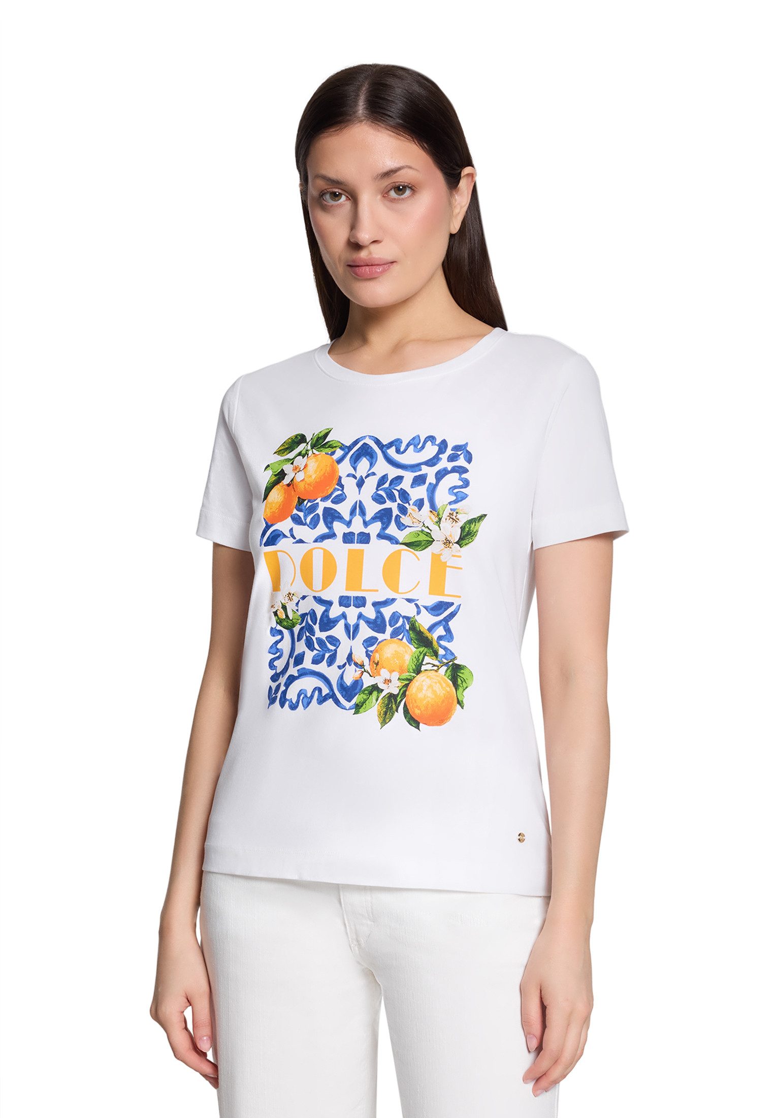 Betty&Co Kurzarmshirt Damen mit Print (1-tlg)