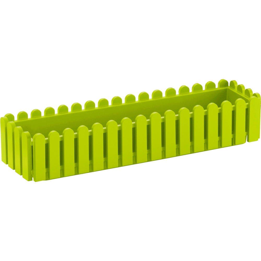 Emsa Blumenkasten Landhaus Kasten Grün 75 cm, Pflanzkasten