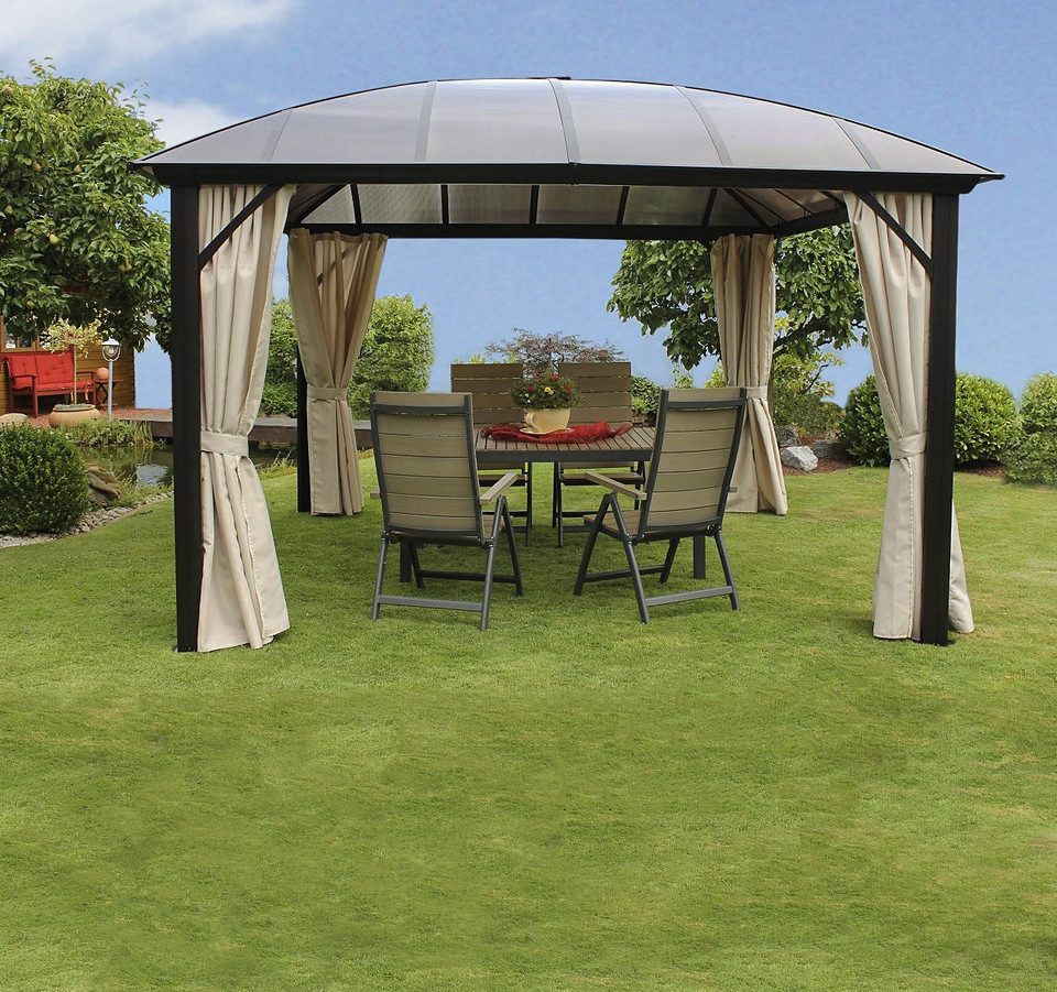 LECO Pavillon mit Seitenteilen »Profi«, BxL 365x365 cm online kaufen