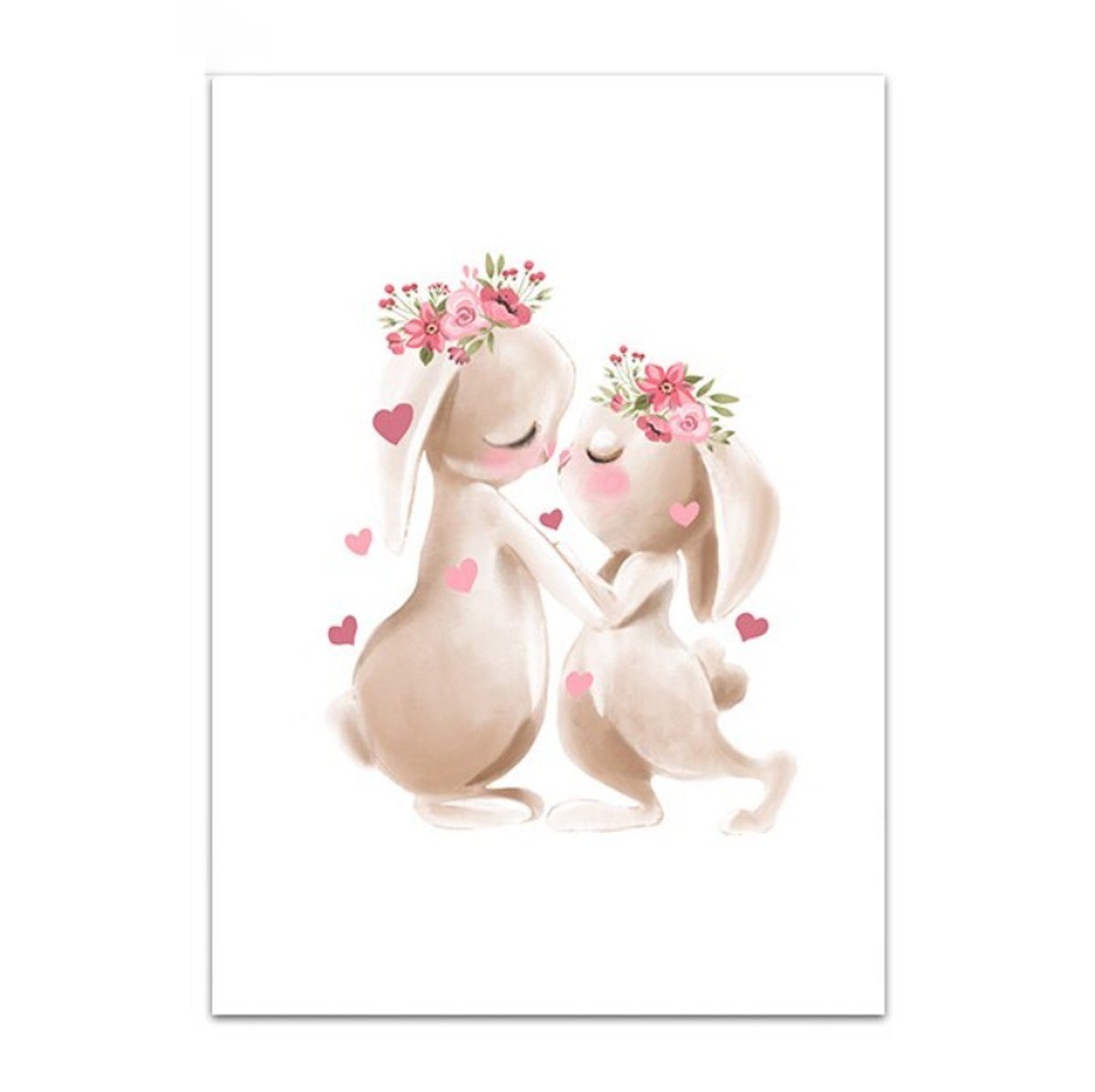 Kunstdruck (OHNE RAHMEN) Poster - Leinwand - Wandbild
