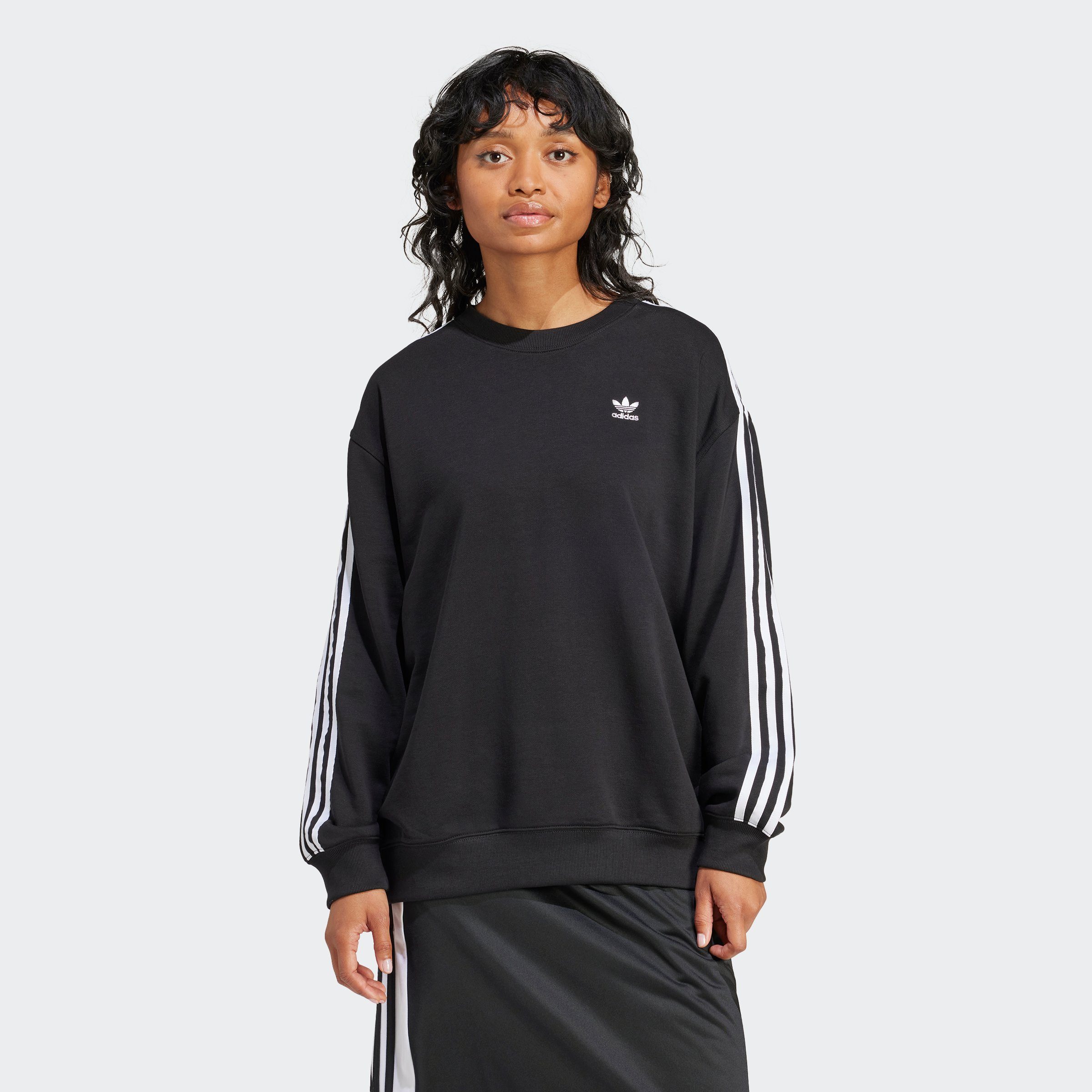 adidas Originals Sweatshirt 3 S CREW OS (1-tlg) BLACK