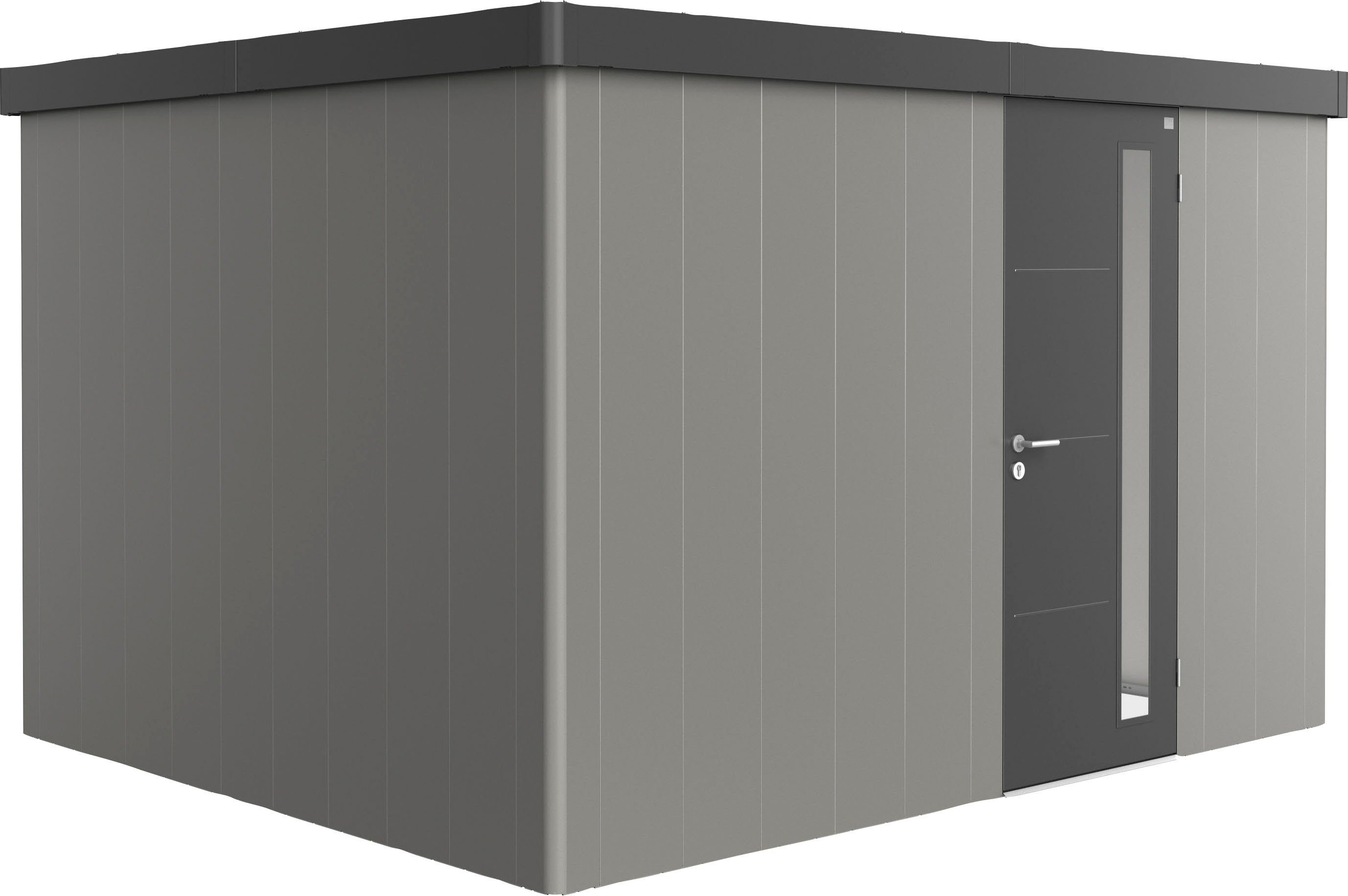 Sparangebote Biohort Gerätehaus Neo 3D cm, Variante 348x292 BxT: 2.3, Metall