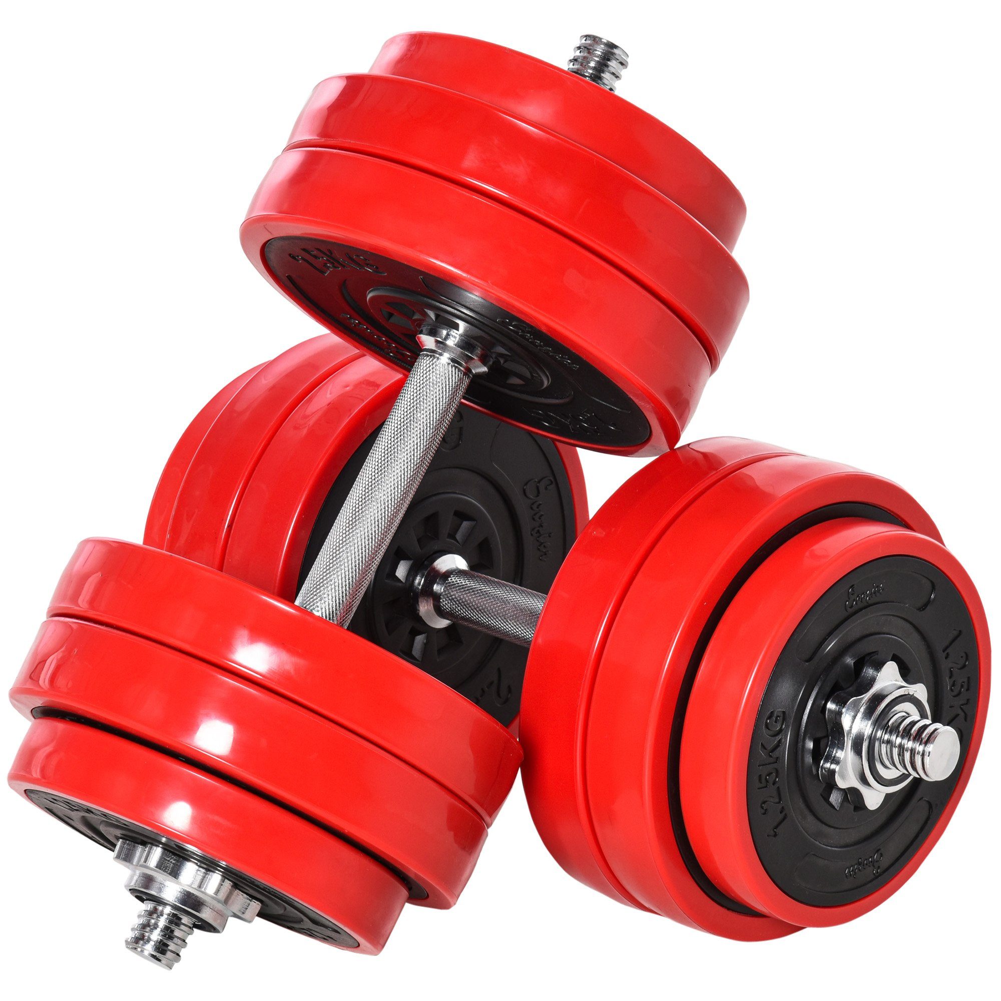 Hantel-Set 20/30KGS 2-IN-1 Hanteln&Langhanteln