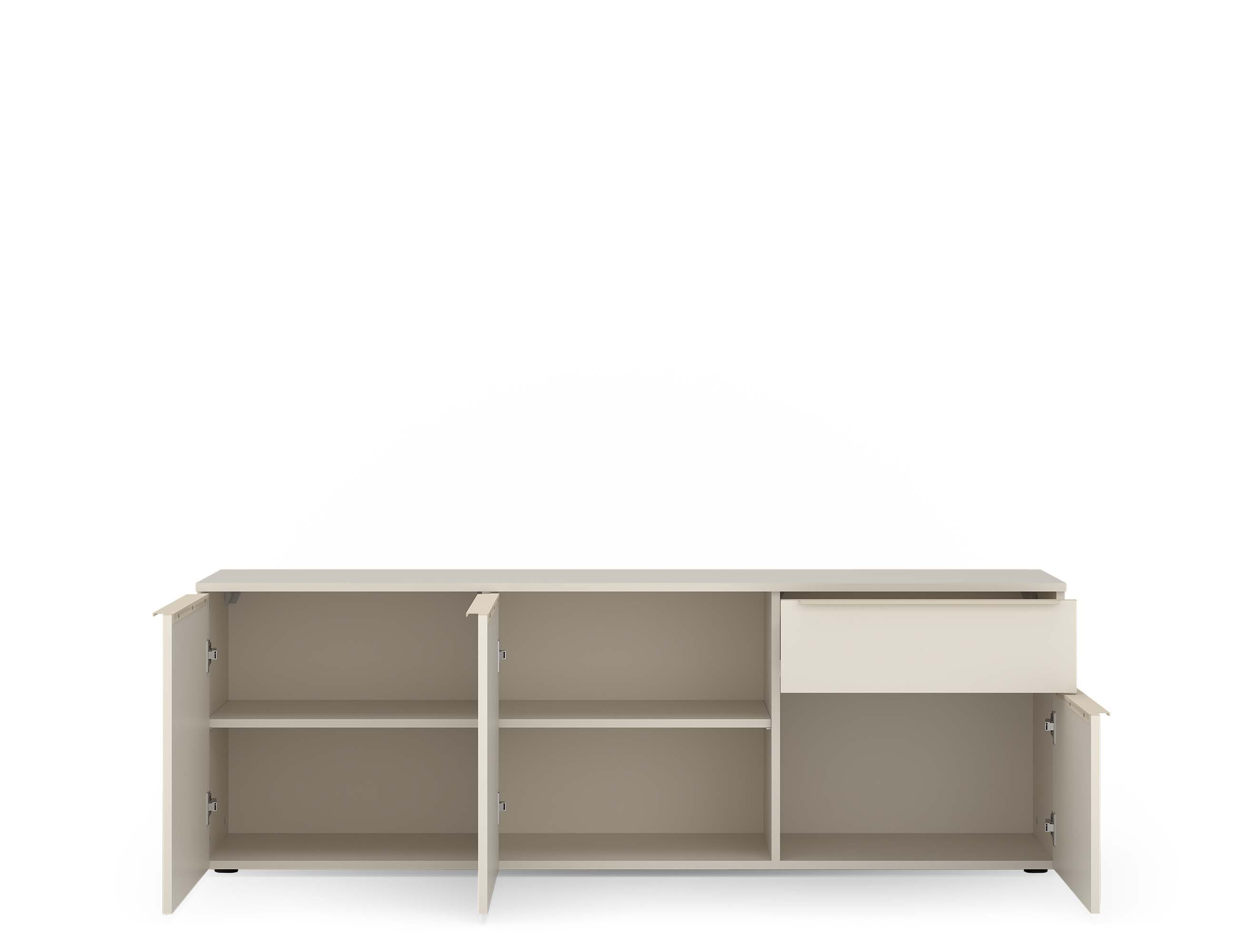 TOM TAILOR HOME Sideboard COLOR PUZZLE Low cabinet 04 – 1 Schublade und 3 Türen, Breite 1650 mm – Stauraum mit besonderen Farbkick