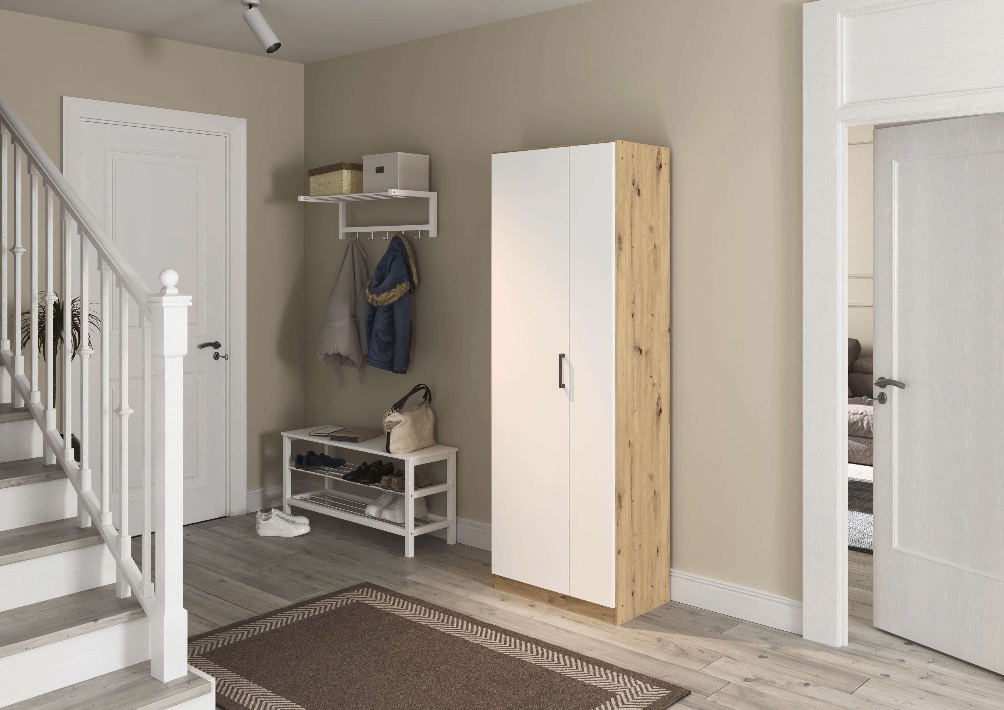 rauch Mehrzweckschrank Garderobe Kleiderschrank Schrank Schuhschrank günstig online kaufen