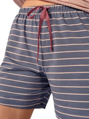 HUBER Homewearpants Damen Hose kurz hautnah Night Basic Selection (Stück, 1-tlg) -