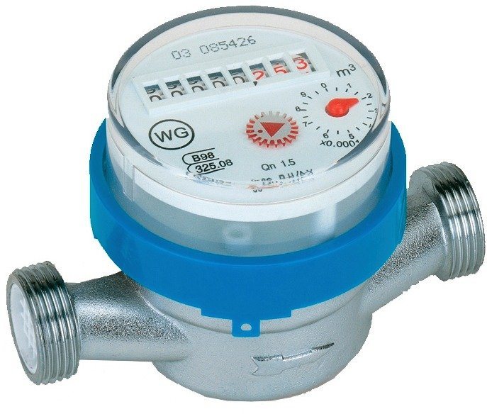 Sanitärarmaturenzubehör , Wohnungswasserzähler, Zapfhanhzähler, Wasserzähler 1/2 Zoll Sanitärarmaturenzubehör , Wohnungswasserzähler, Zapfhanhzähler, Wasserzähler 1/2 Zoll