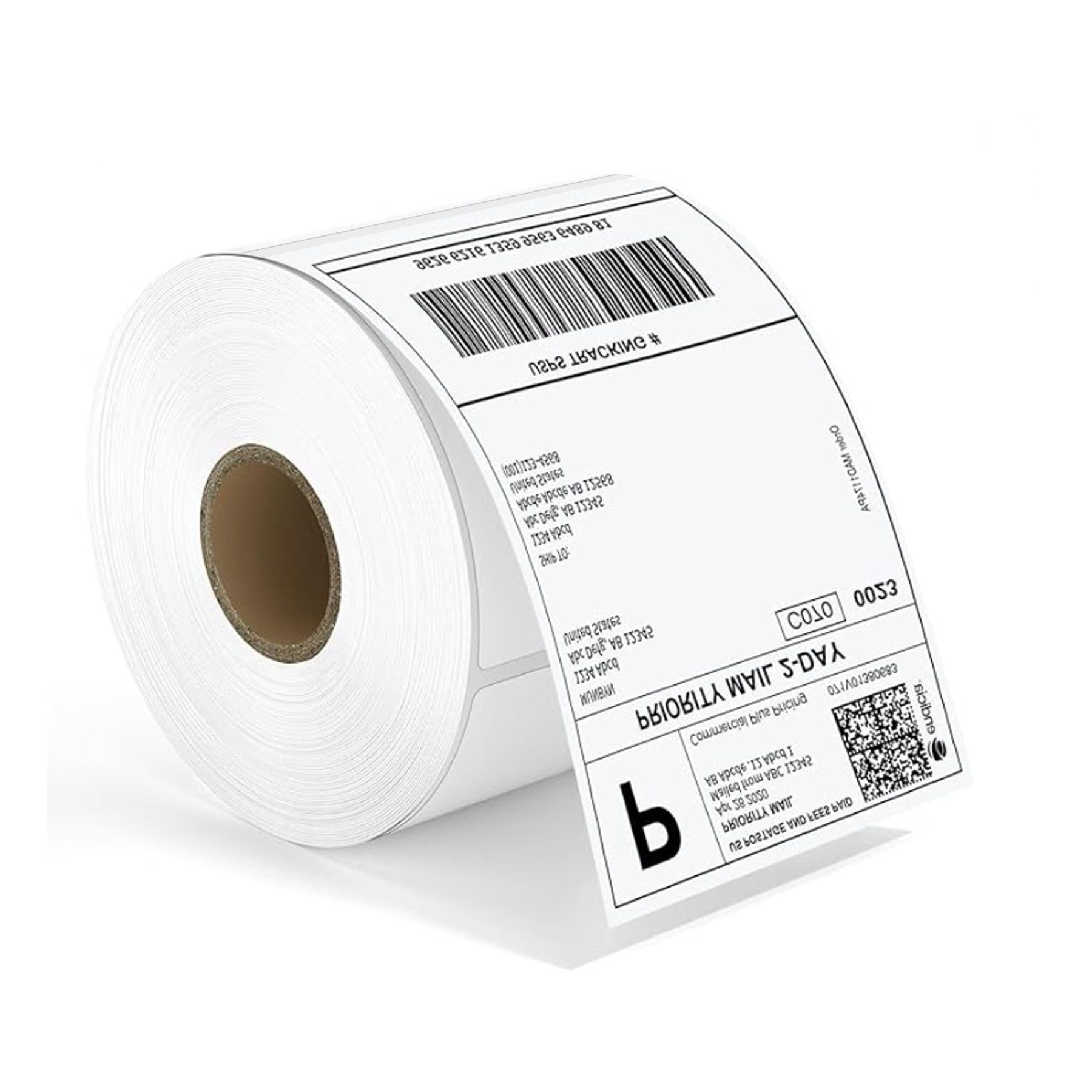 Inateck Etikettenpapier Thermopapier Versandetiketten 4 × 6 Zoll, 500 Stück, Wasserfester Versandaufkleber, BPA/BPS-frei