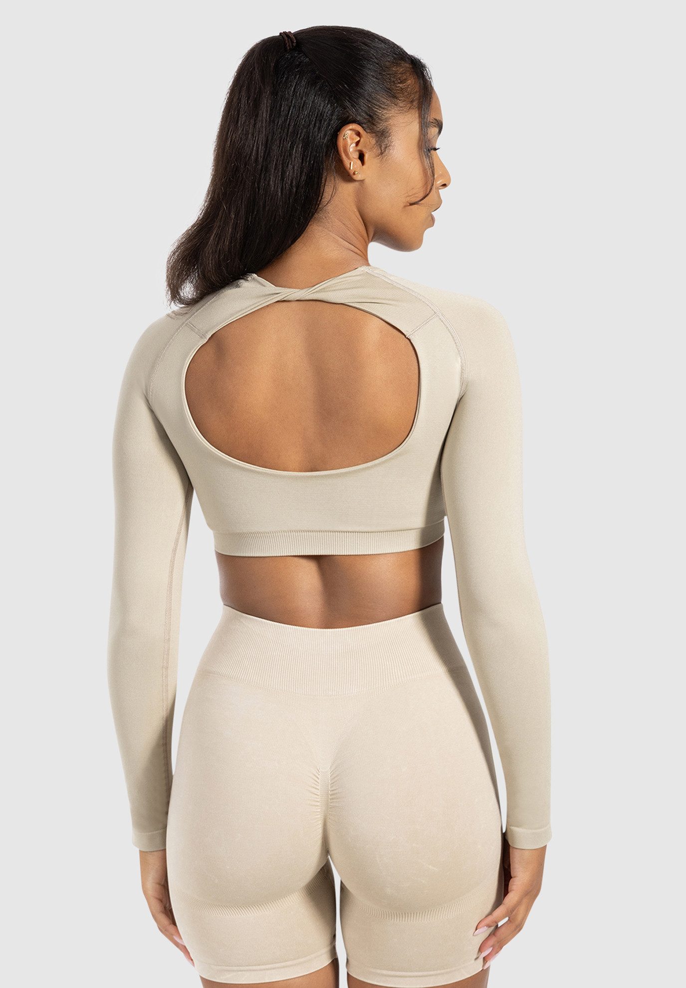 Smilodox Longsleeve Bethy, Seamless Cropped, elastisch & atmungsaktiv, kurz günstig online kaufen