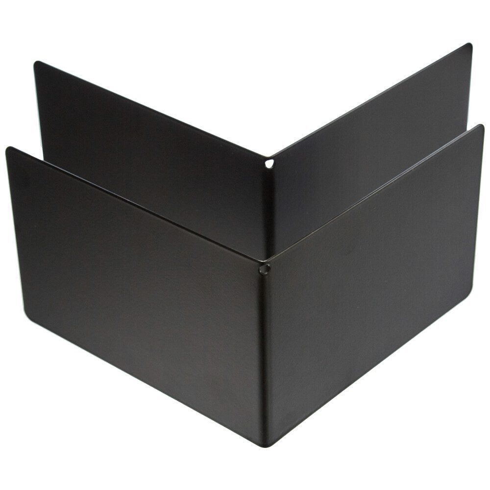 ALCO Buchstütze Buchstützen 85x140x140mm Metall schwarz VE=2 Stück (1 St)