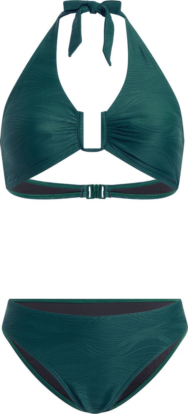 FIREFLY Badeshorts Da.-Bikini Maia W Wavy ST GREEN DARK