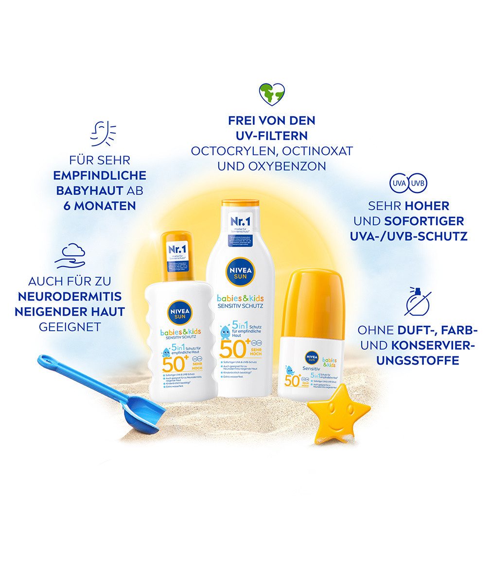Nivea Sun After Sun-Spray Babies & Kids Sensitiv Schutz Sonnenschutz