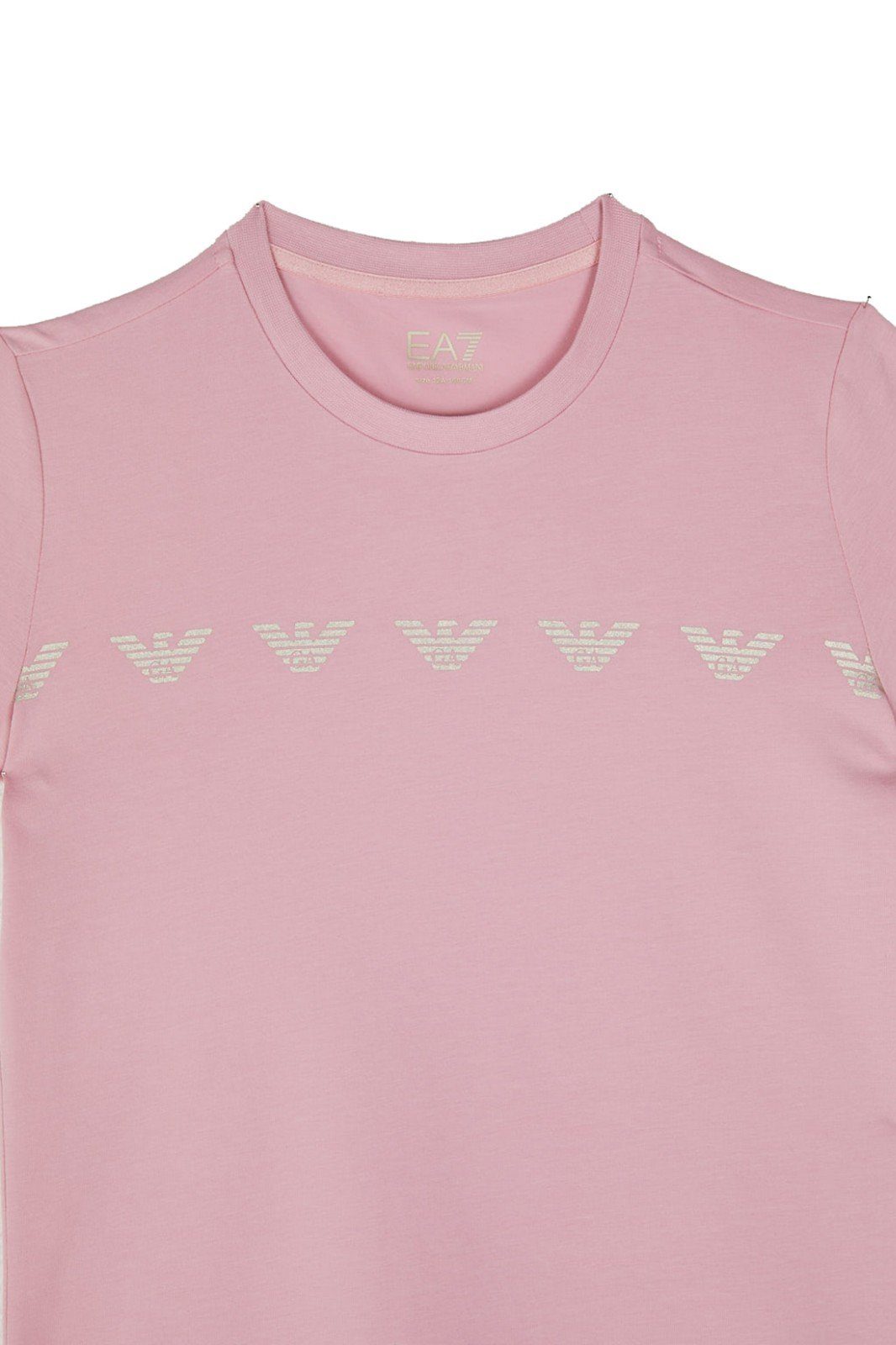Emporio Armani T-Shirt Adler series Kids Armani Logoprint rosa Emporio T-Shirt EA7 glitzer