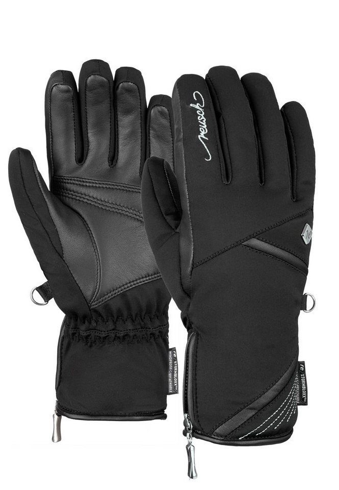 Handschuhe - Reusch Skihandschuhe »Lore STORMBLOXX™« mit isolierenden Fingerspitzen › schwarz  - Onlineshop OTTO