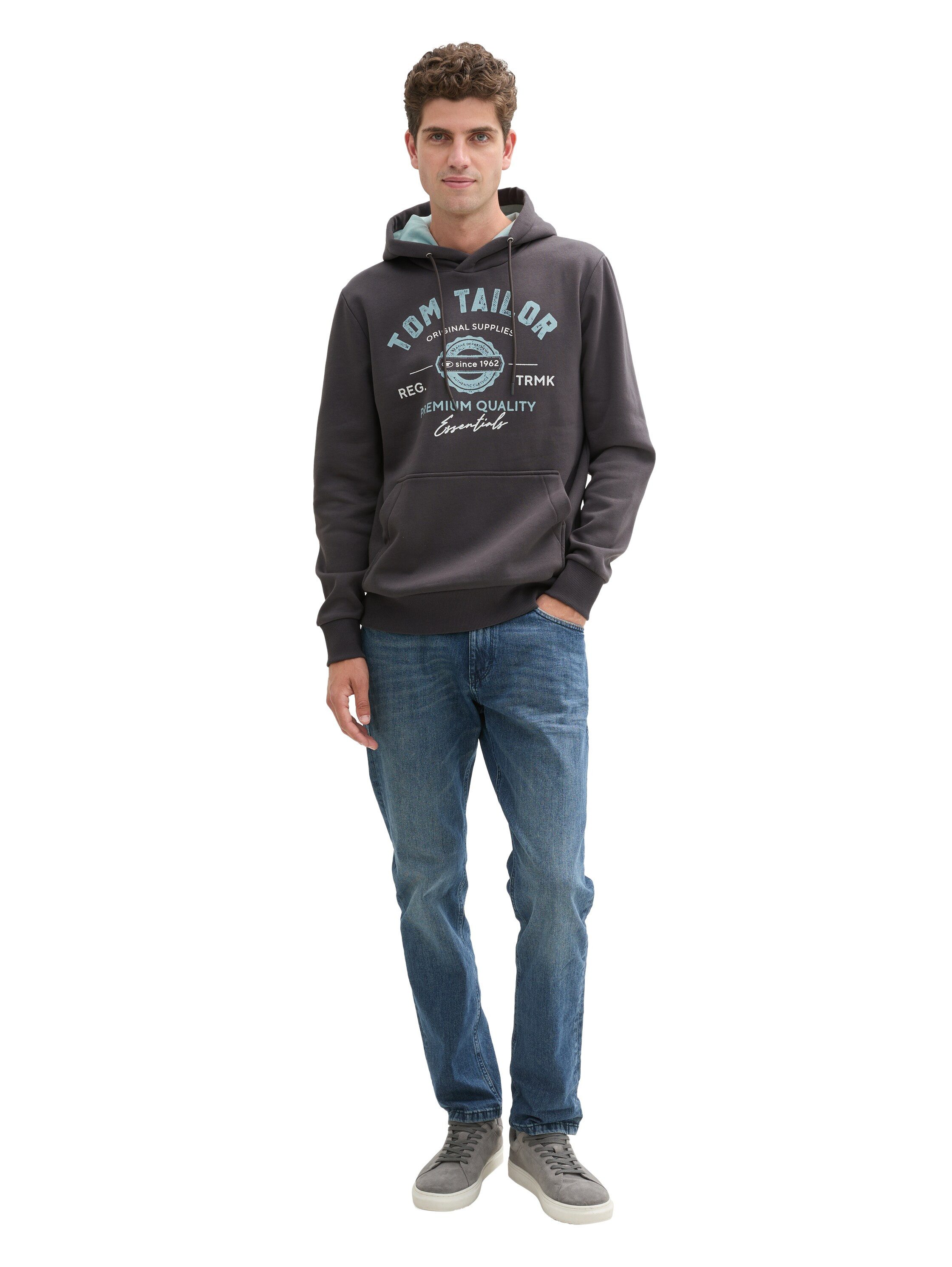 TOM TAILOR Kapuzensweatshirt mit Kapuze