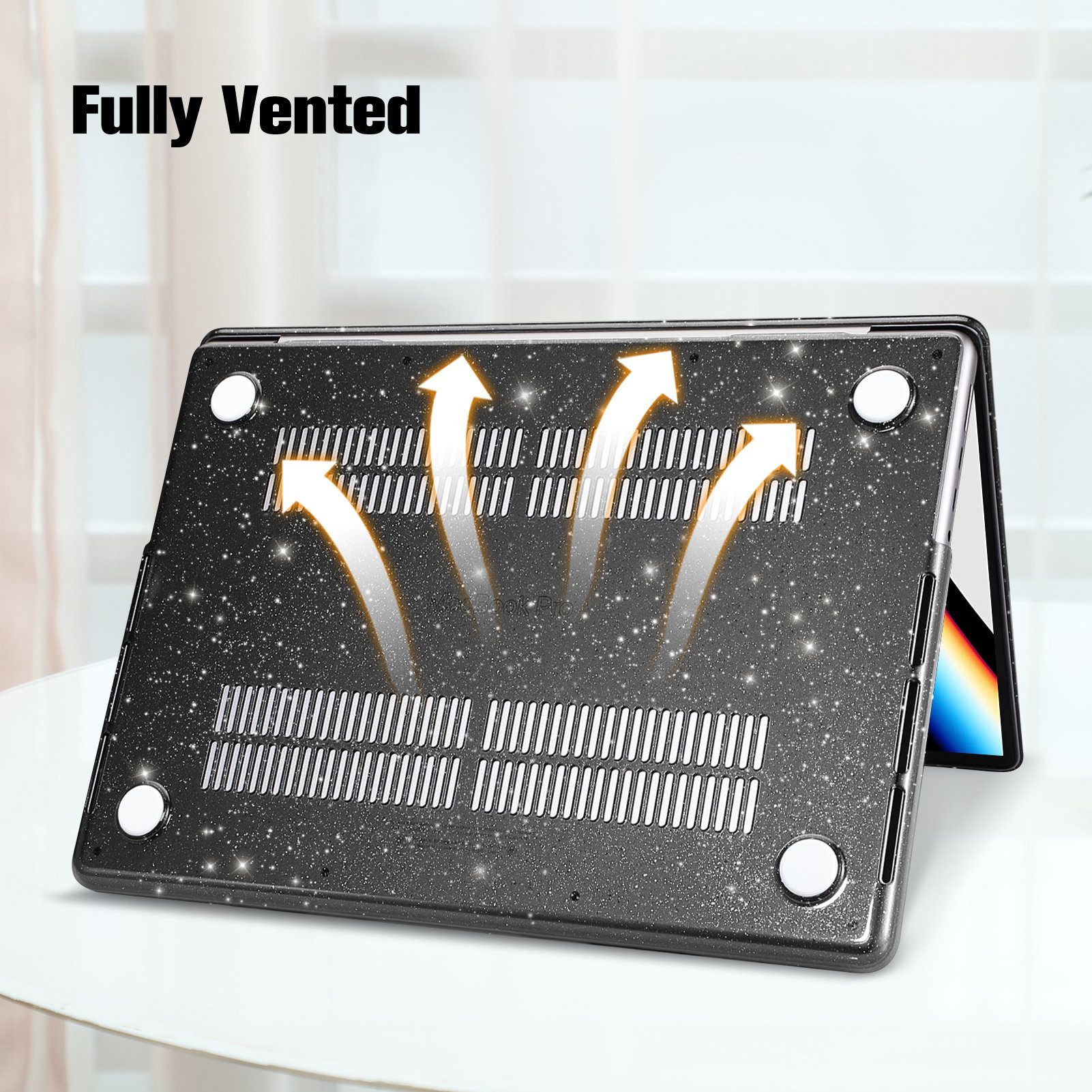 Fintie Tablet-Hülle Kompatibel mit MacBook Pro 14 Zoll M5 M4 M3 M2 M1 Pro/Max (2026-2021), A3426 A3427 A3434 A3112 A3401 A3185 A2992 A2918 A2779 – Bild 4 von 5