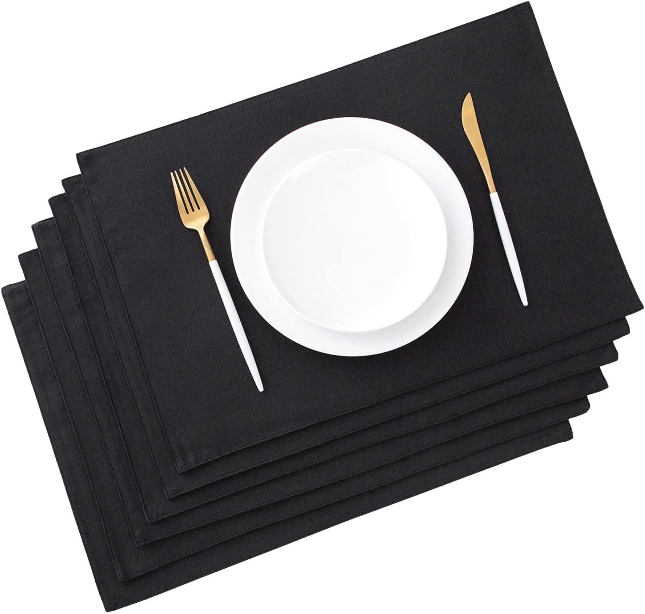 HAUSS SPOLE Platzset 6er Tischsets Platzdeckche Gewebte Abgrifffeste Hitzeb günstig online kaufen