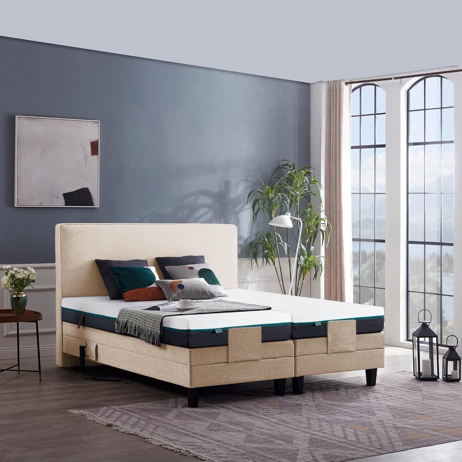 V6 Boxspringbett Motorbett 209E Bestes Preis-Leistungs-Verhältnis