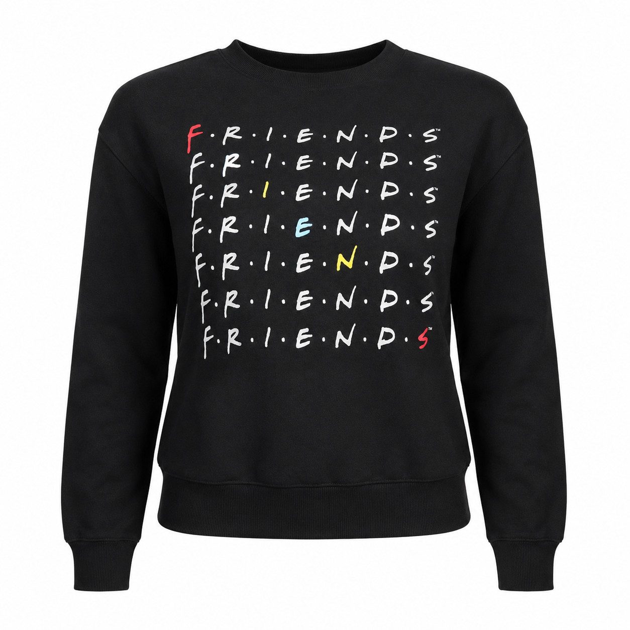 Friends Sweater FRIENDS Sitcom Damen Pullover Sweater Pulli Gr. XS bis XL