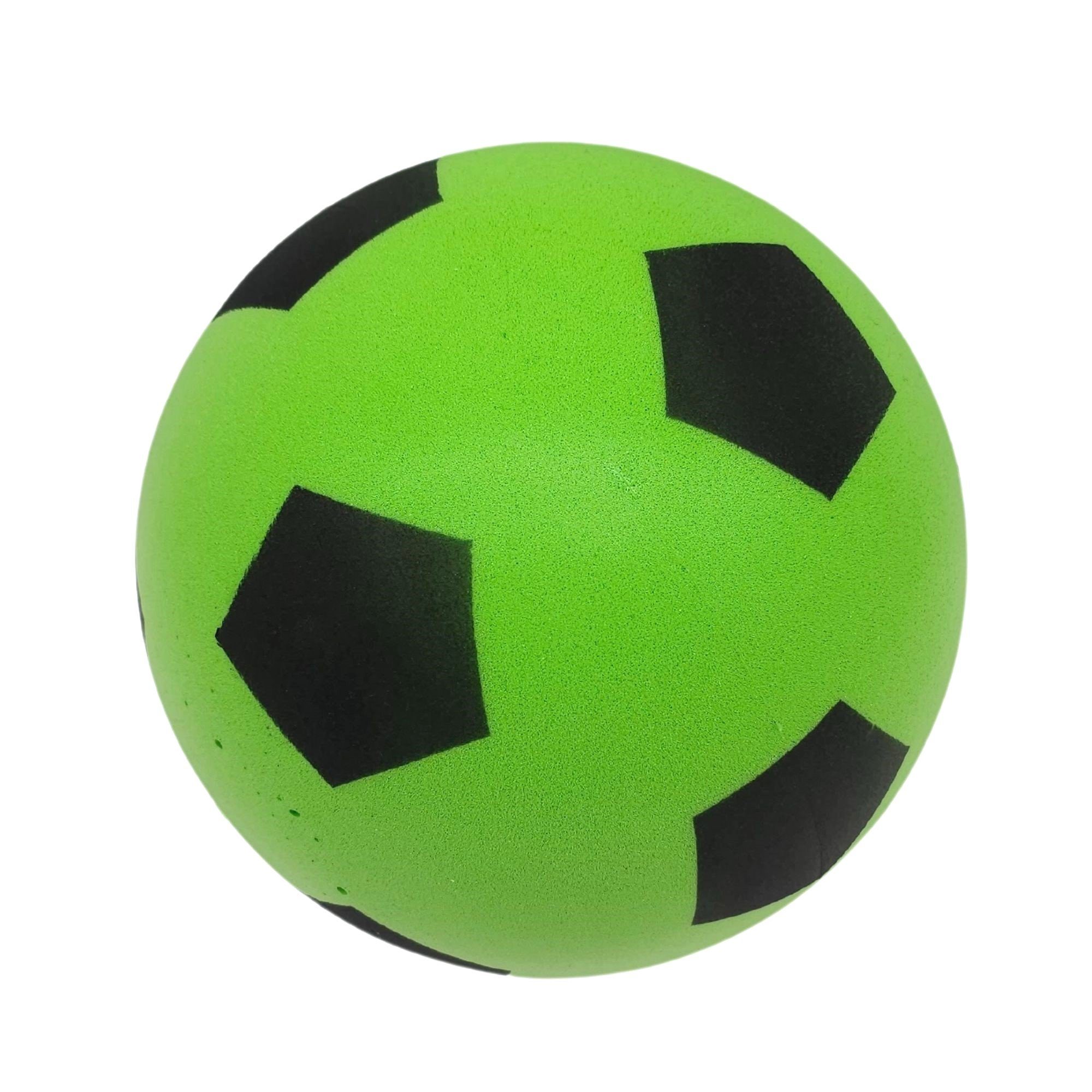 alldoro Softball 63104, Schaumstoffball grün Ø 19 cm, weicher Ball aus Schaumstoff