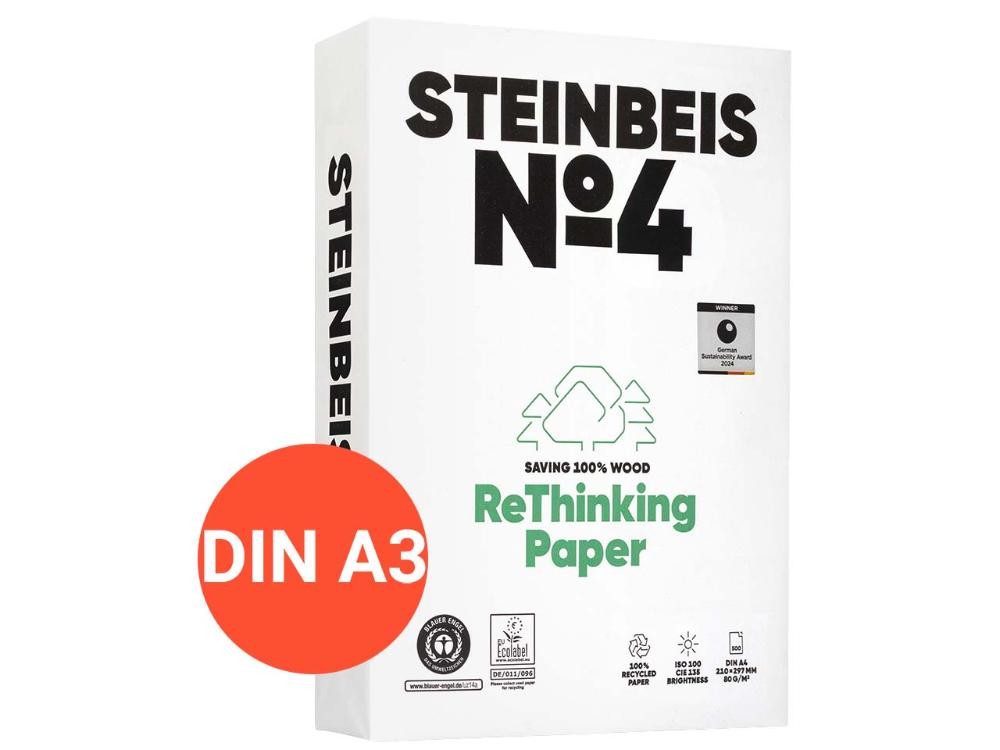 STEINBEIS Kopierpapier Steinbeis Recycling Kopierpapier 'No.4, EvolutionW