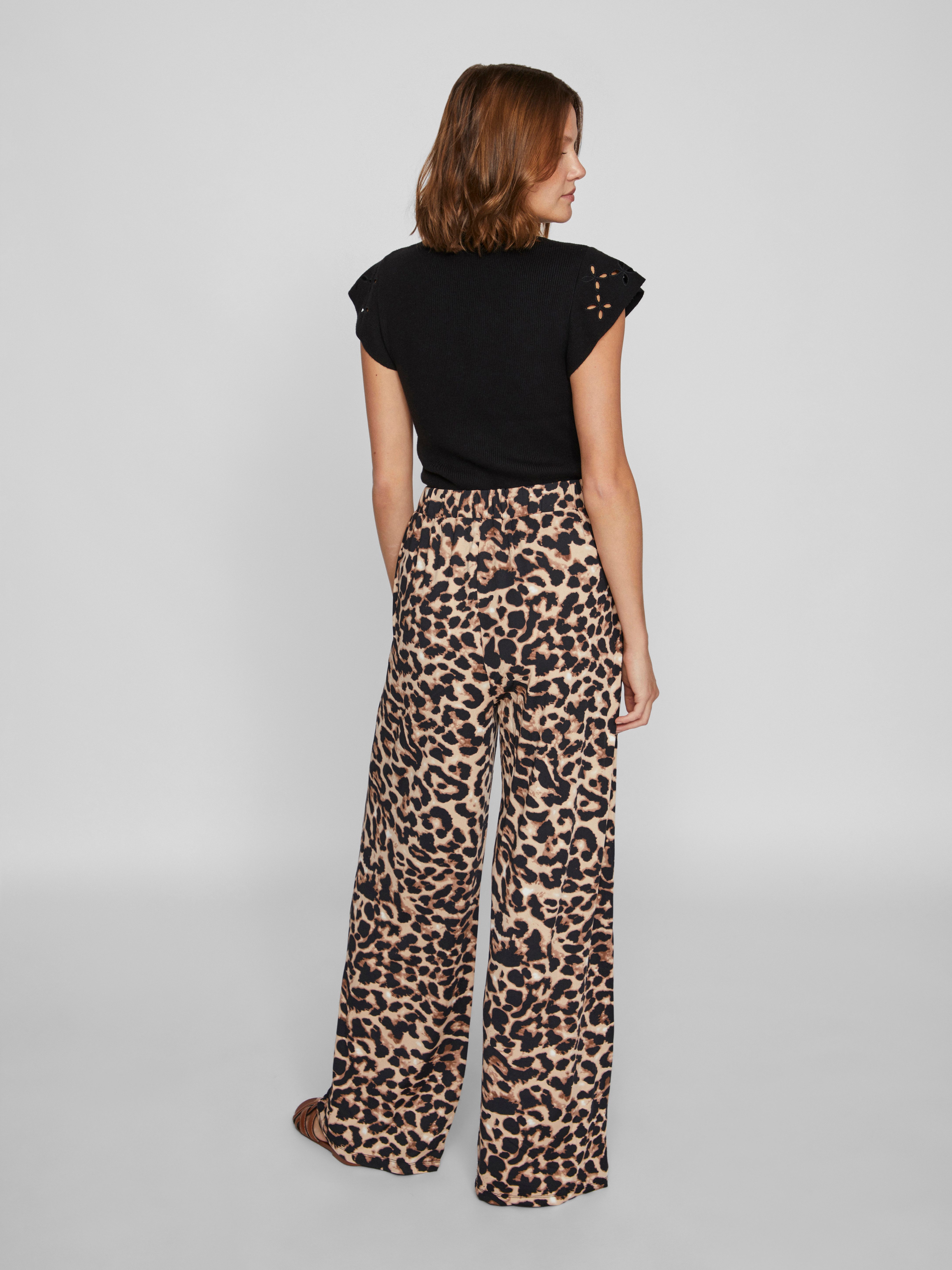 Vila Schlupfhose VILEOA RW WIDE PANTS - NOOS