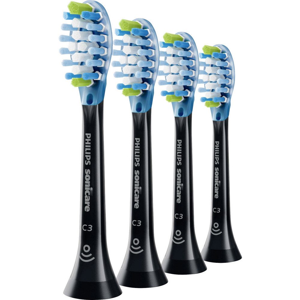 Zahnpflege-Set Philips Bodycare HX 9044/33 Zahnbürstenaufsatz 4 St. Schwarz