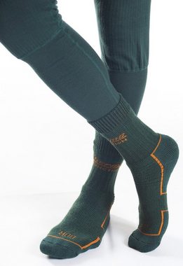 Thermo Function Wandersocken Ansitzsocke "Winnipeg" Jagdsocken oliv grün warm bis -25°C NEU